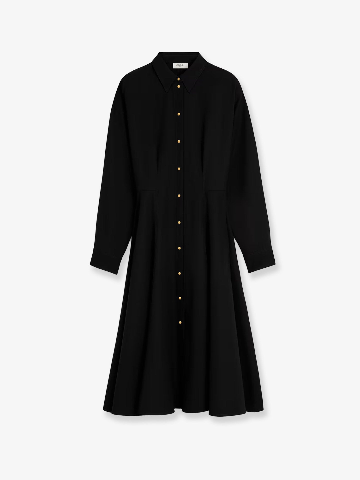 Celine Wool Chemisier Dress