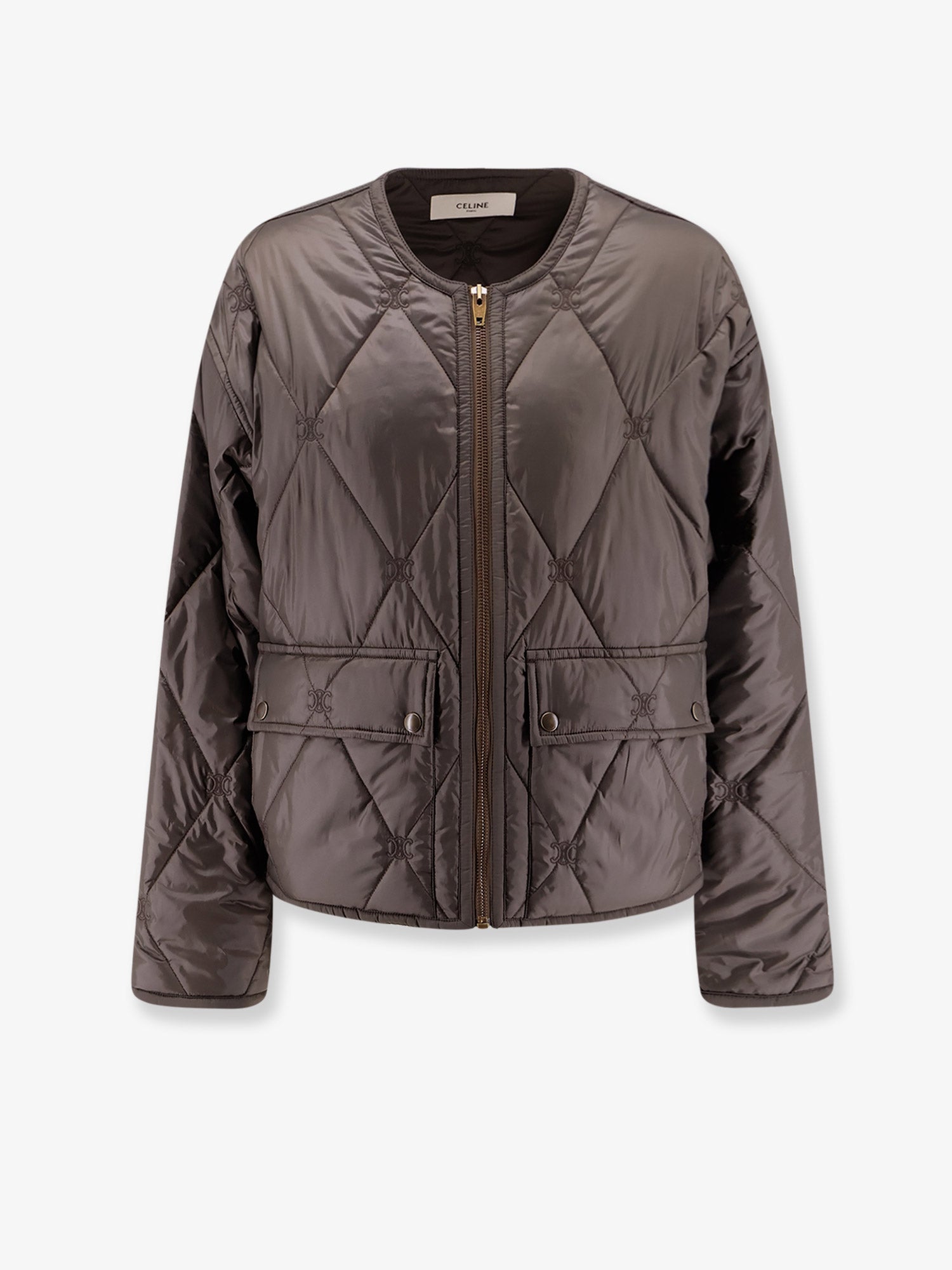 Celine Triomphe Quilted Jacket