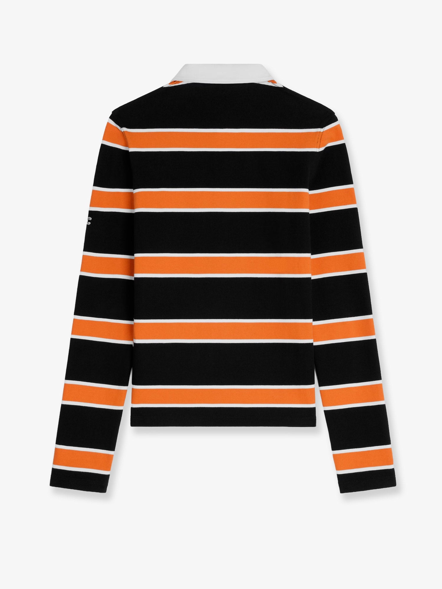 Celine Cotton Polo Shirt With Striped Pattern