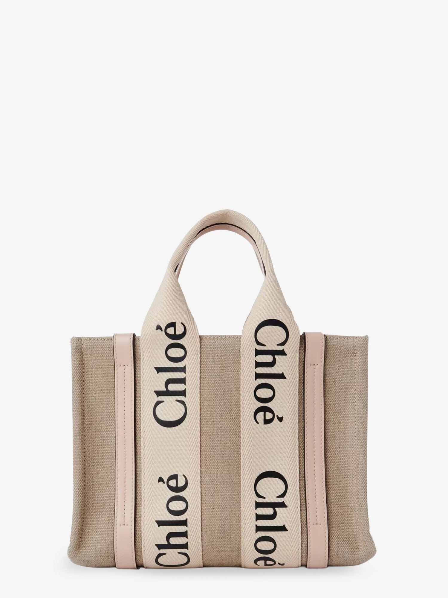 Chloé Woody Linen Handbag