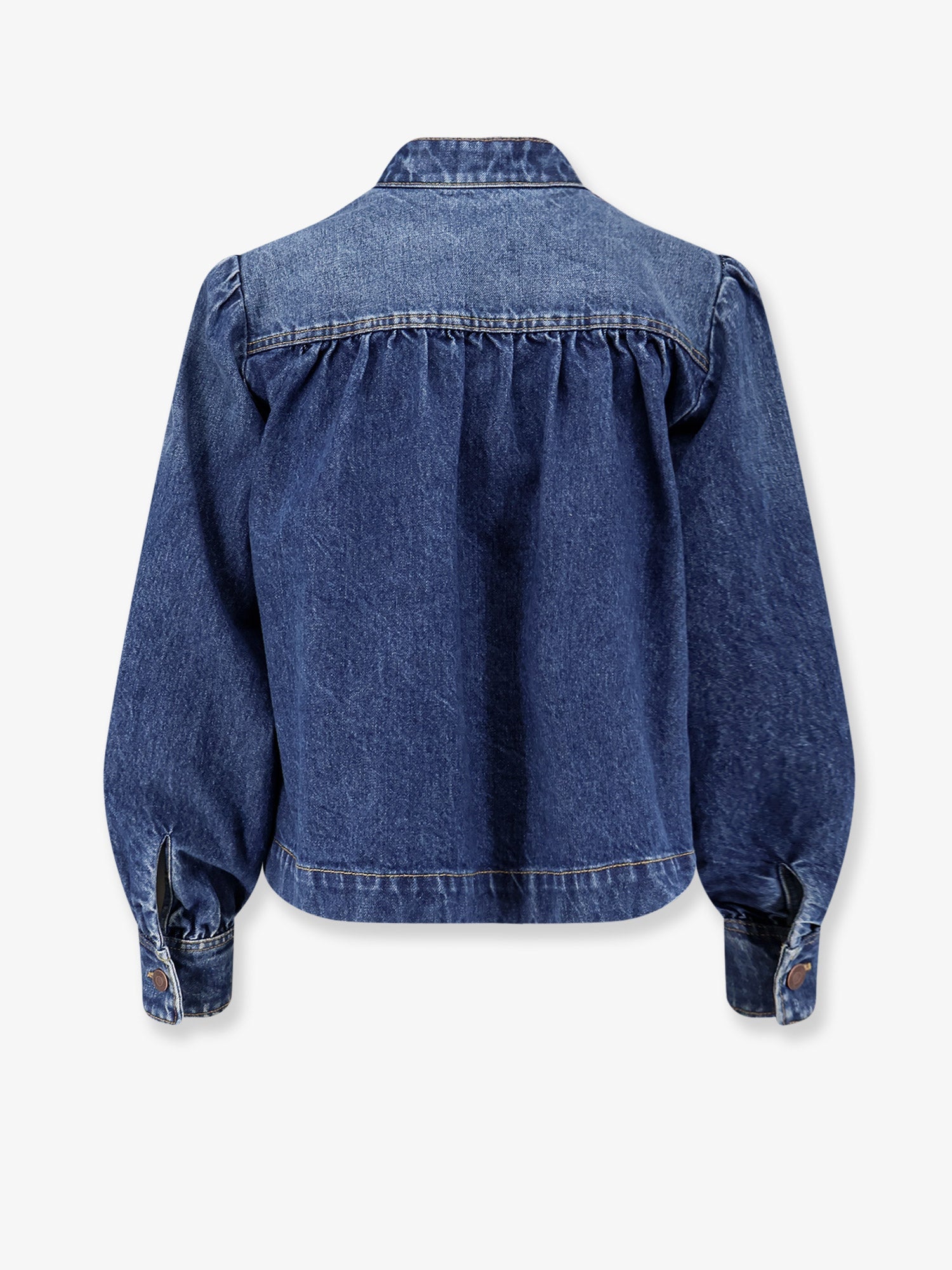 Chloé Denim Jacket With Metal Details
