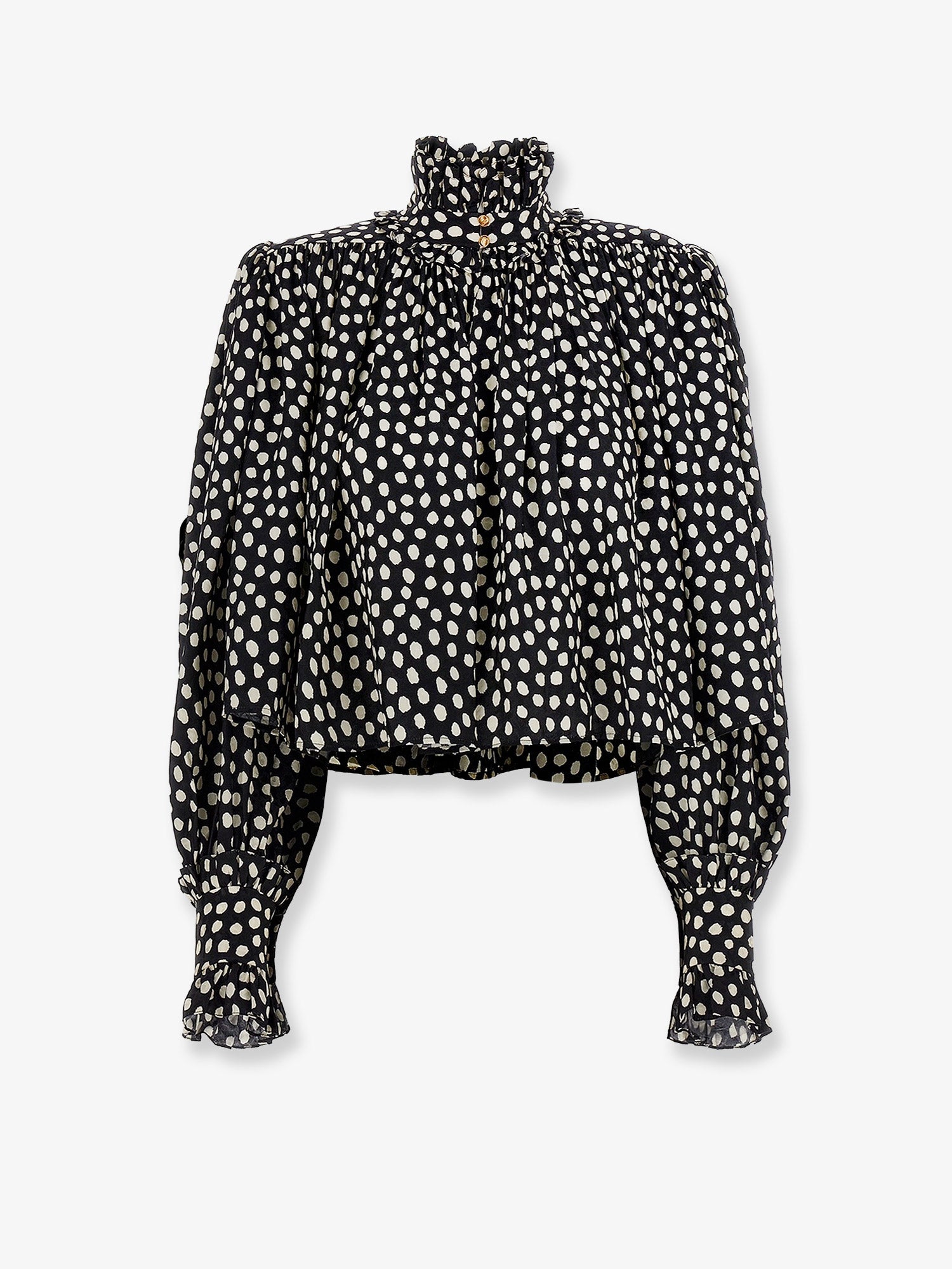 Chloé Polka-dots Silk Shirt