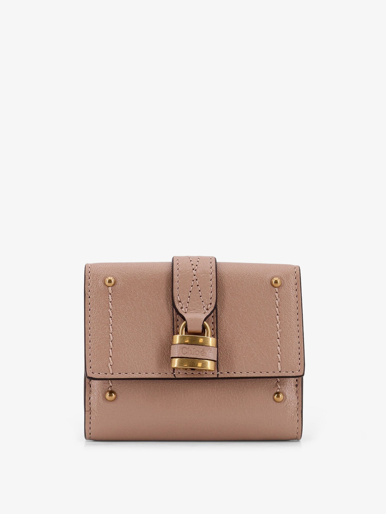 Chloé Paddington Trifold Leather Wallet