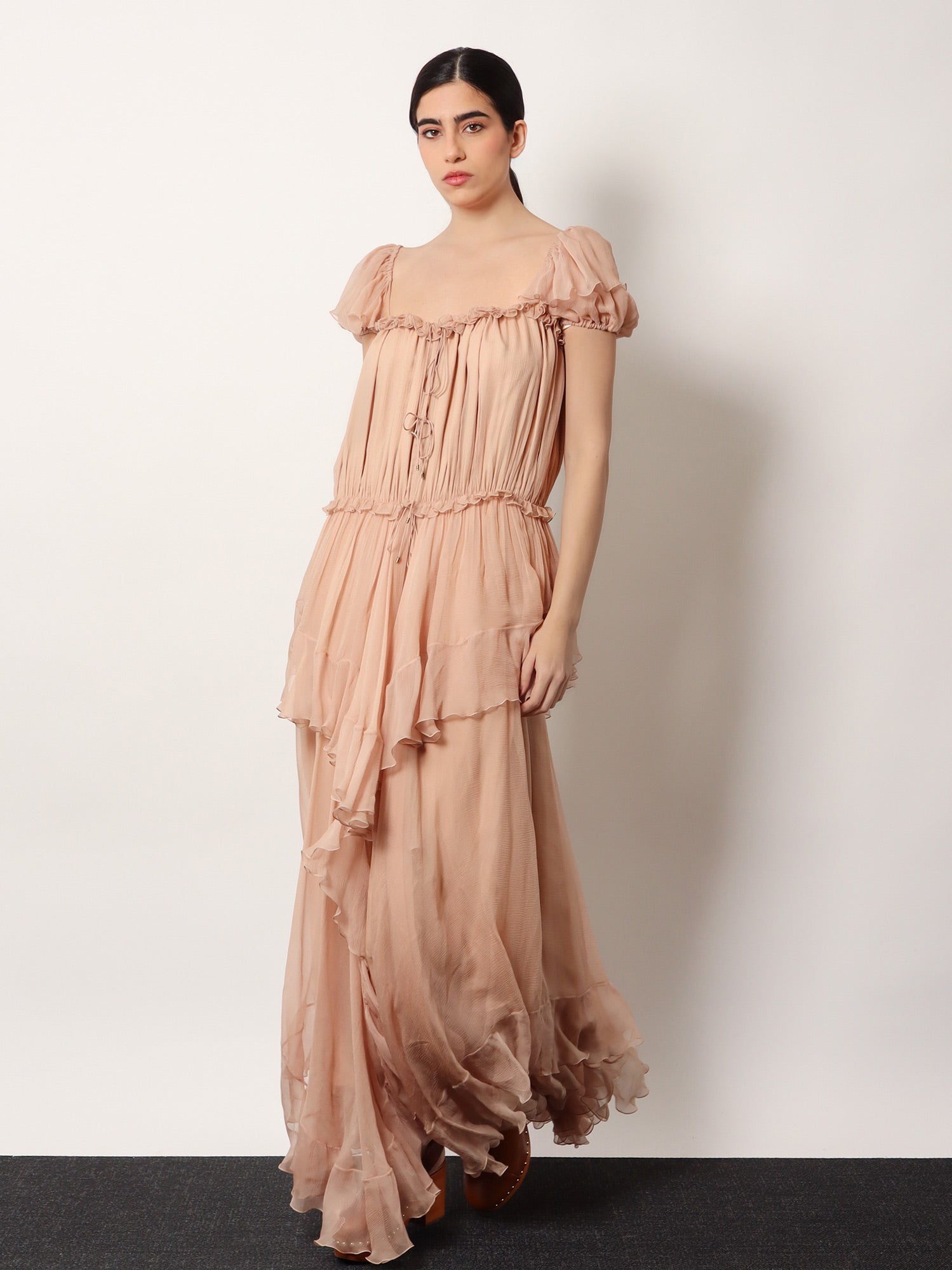 Chloé Silk Long Dress