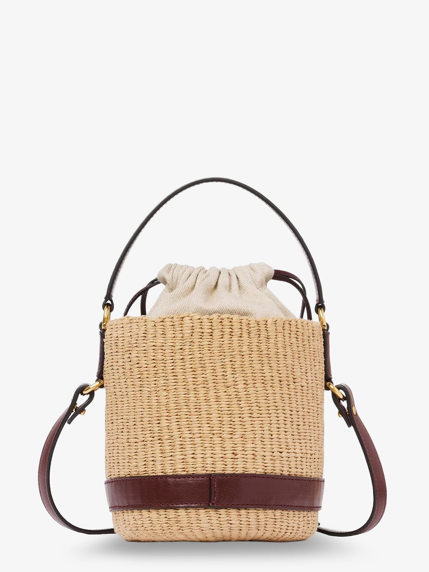 Chloé Chloé Charms Natural Fibers Bucket Bag