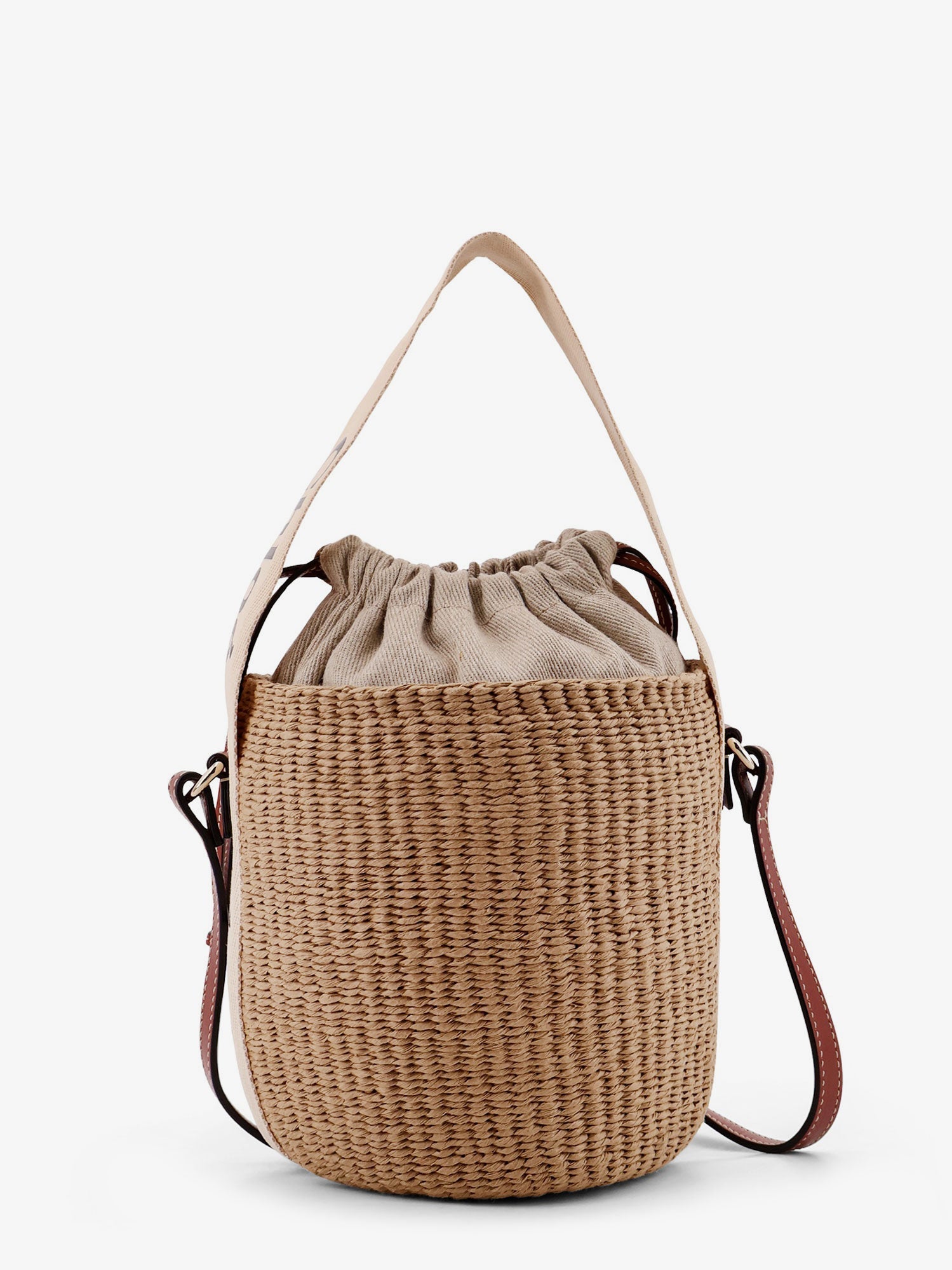 Chloé Woody Raffia Bucket Bag