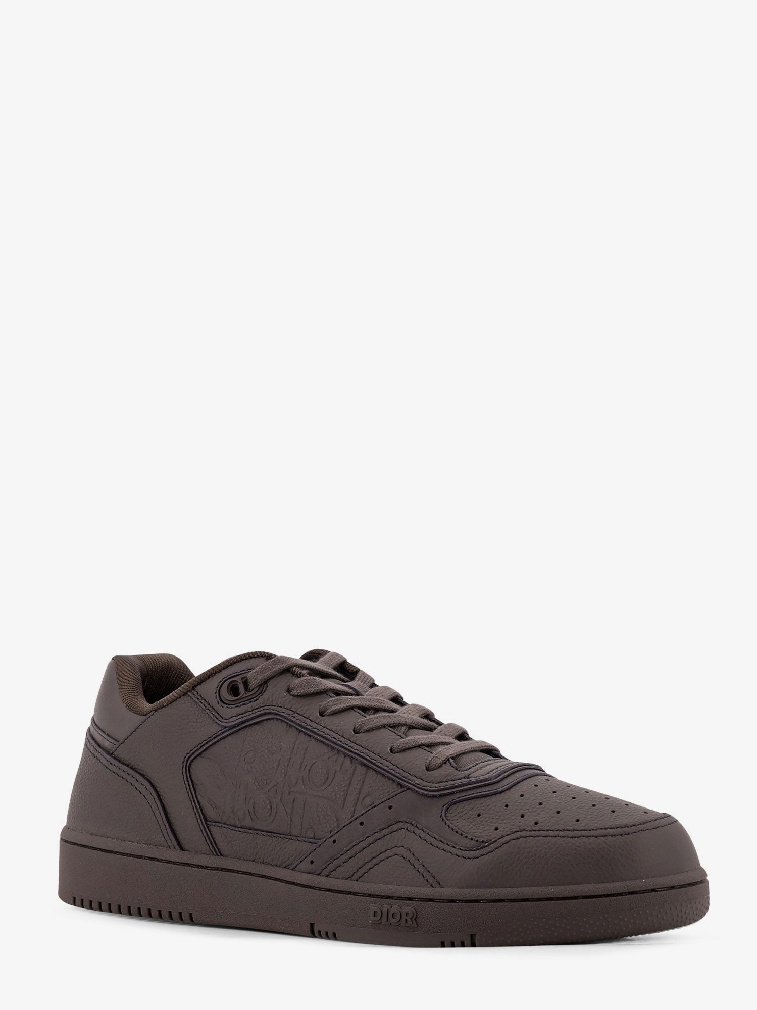Dior B27 Leather Sneakers With Embossed Cd Logo