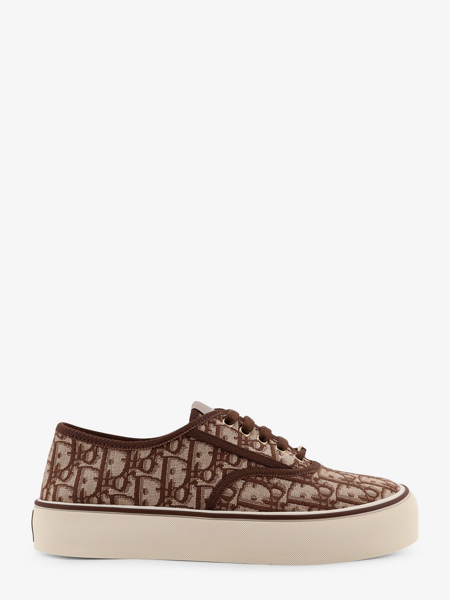 Dior Saltwind Canvas Sneakers With Dior Oblique Embroidery