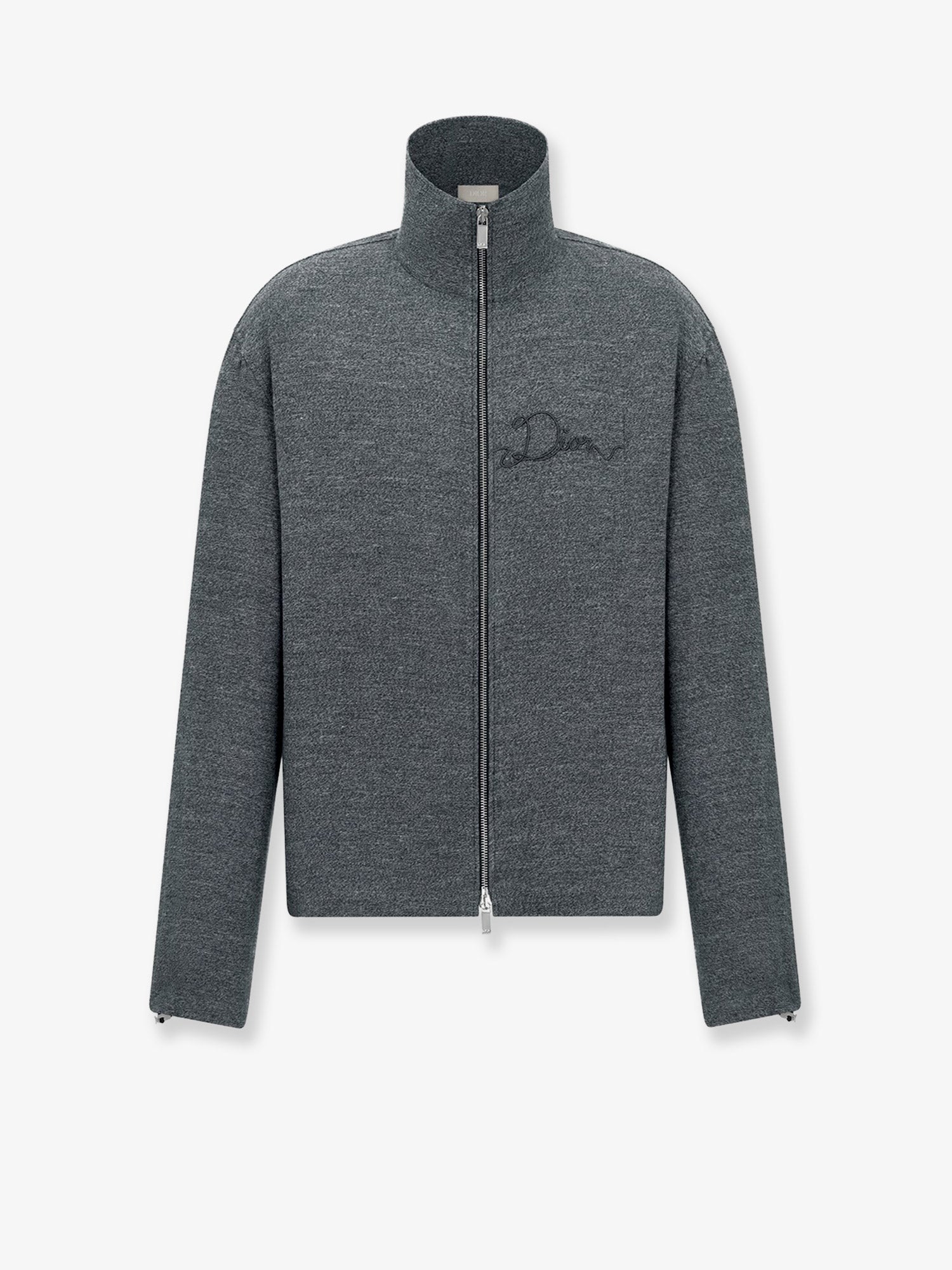 Dior Flannel Shirt With Dior Ribbon Embroidery