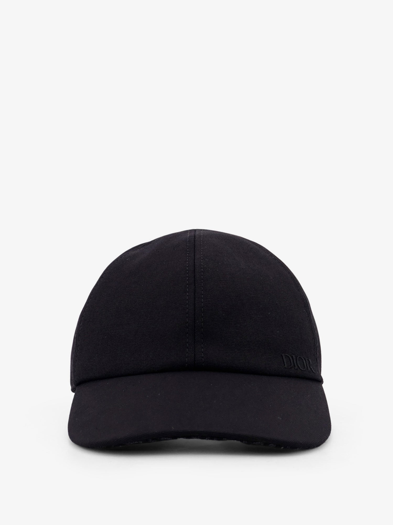 Dior Cotton Hat With Embroidered Logo On The Front
