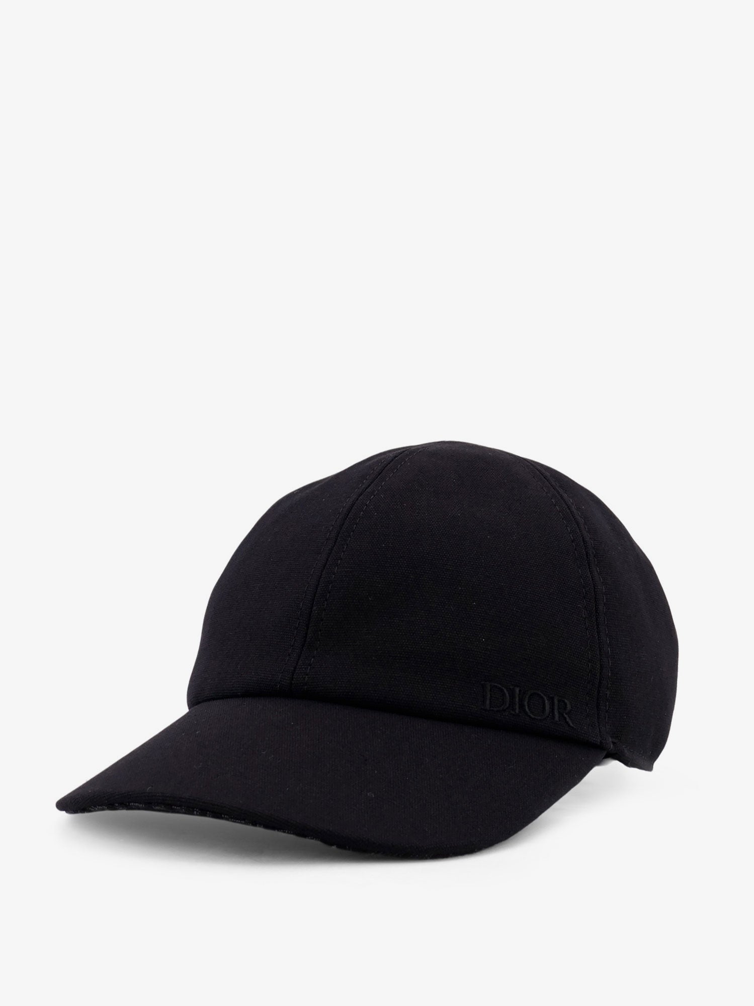 Dior Cotton Hat With Embroidered Logo On The Front