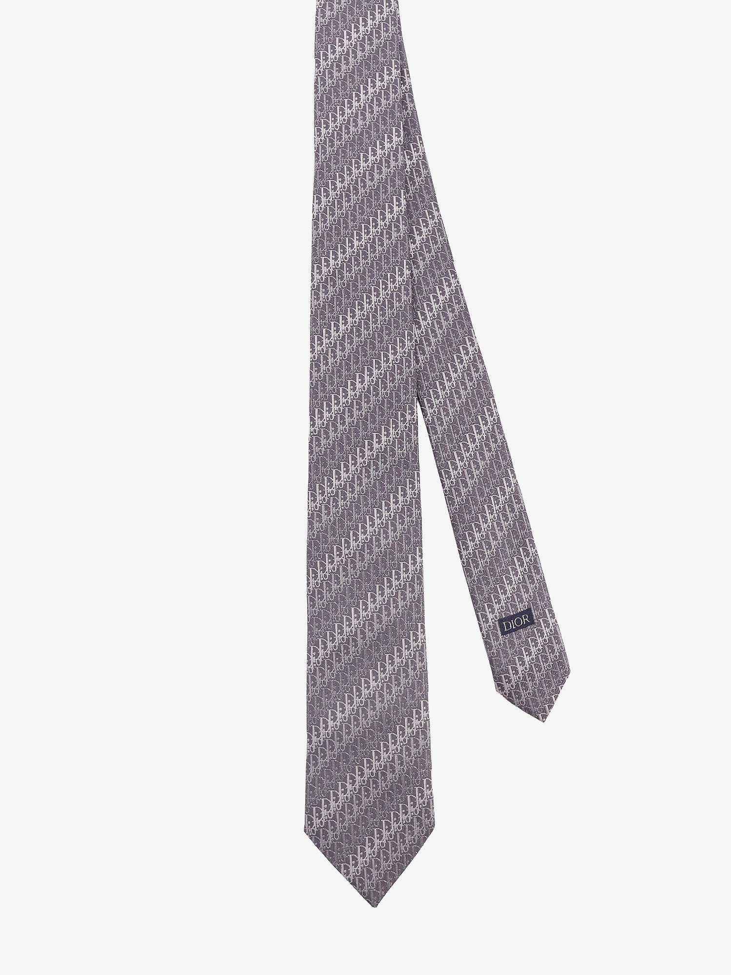 Dior Dior Oblique Trio Silk Tie