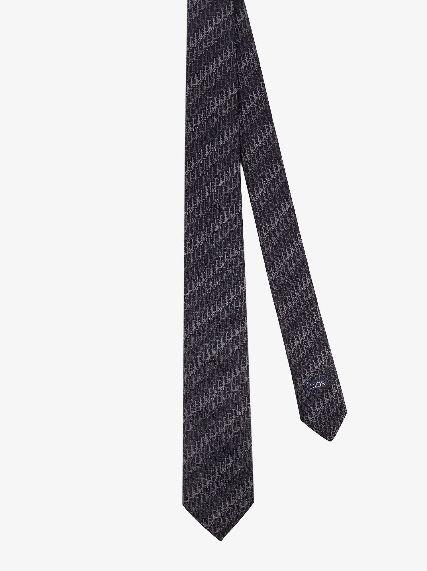 Dior Dior Oblique Trio Silk Tie