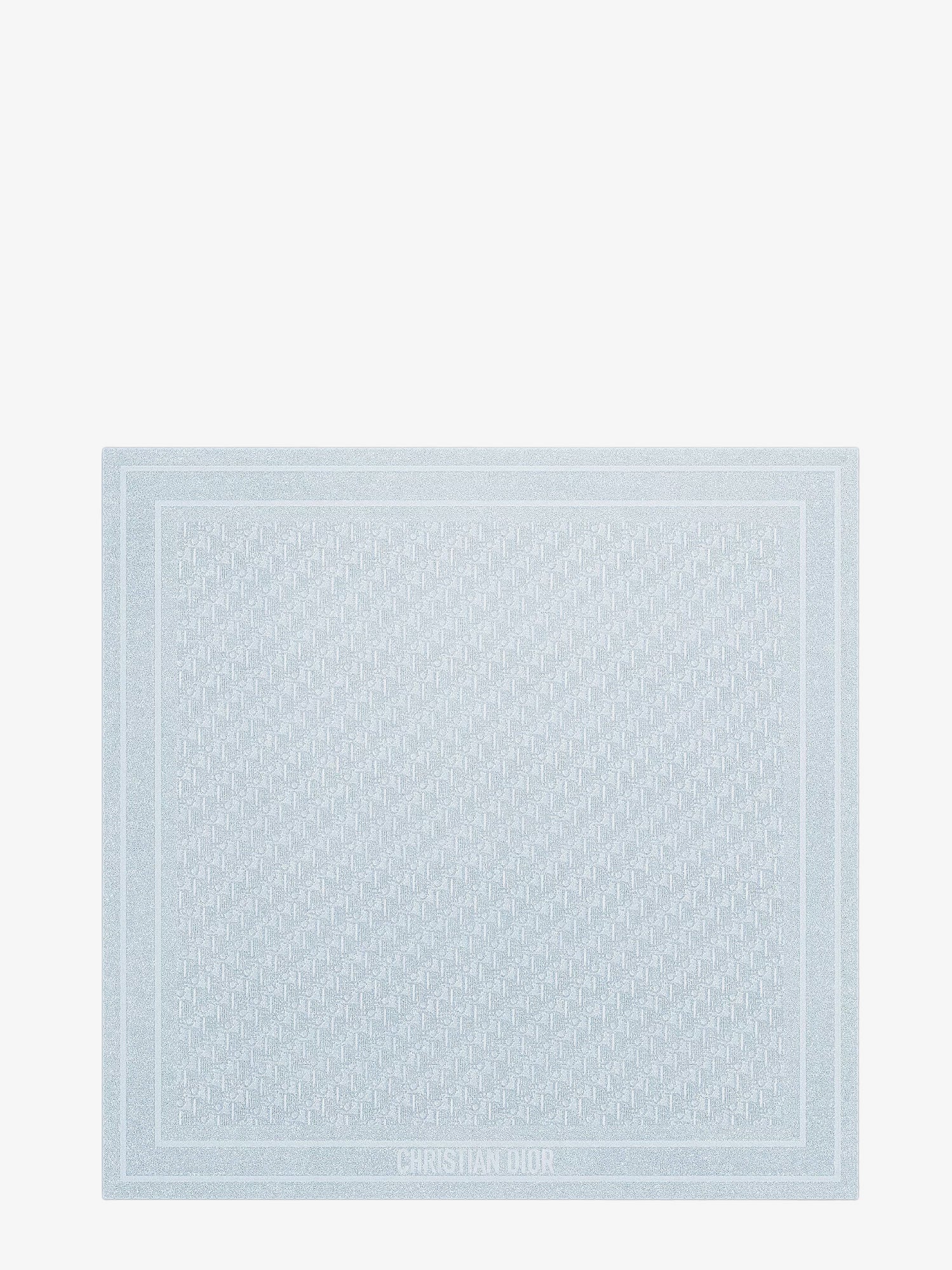 Dior Dior Oblique Lurex Silk Foulard