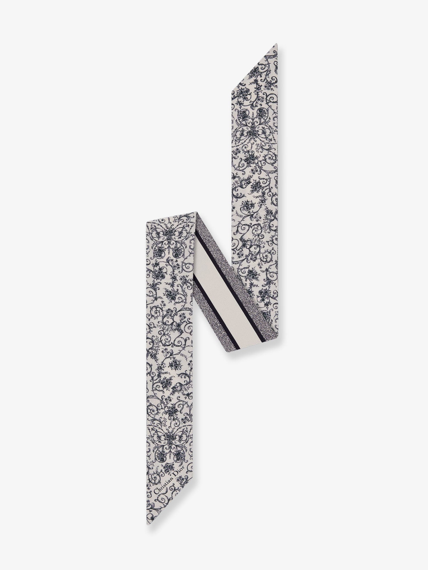 Dior Mitzah Dioresque Butterfly Silk Bandeau