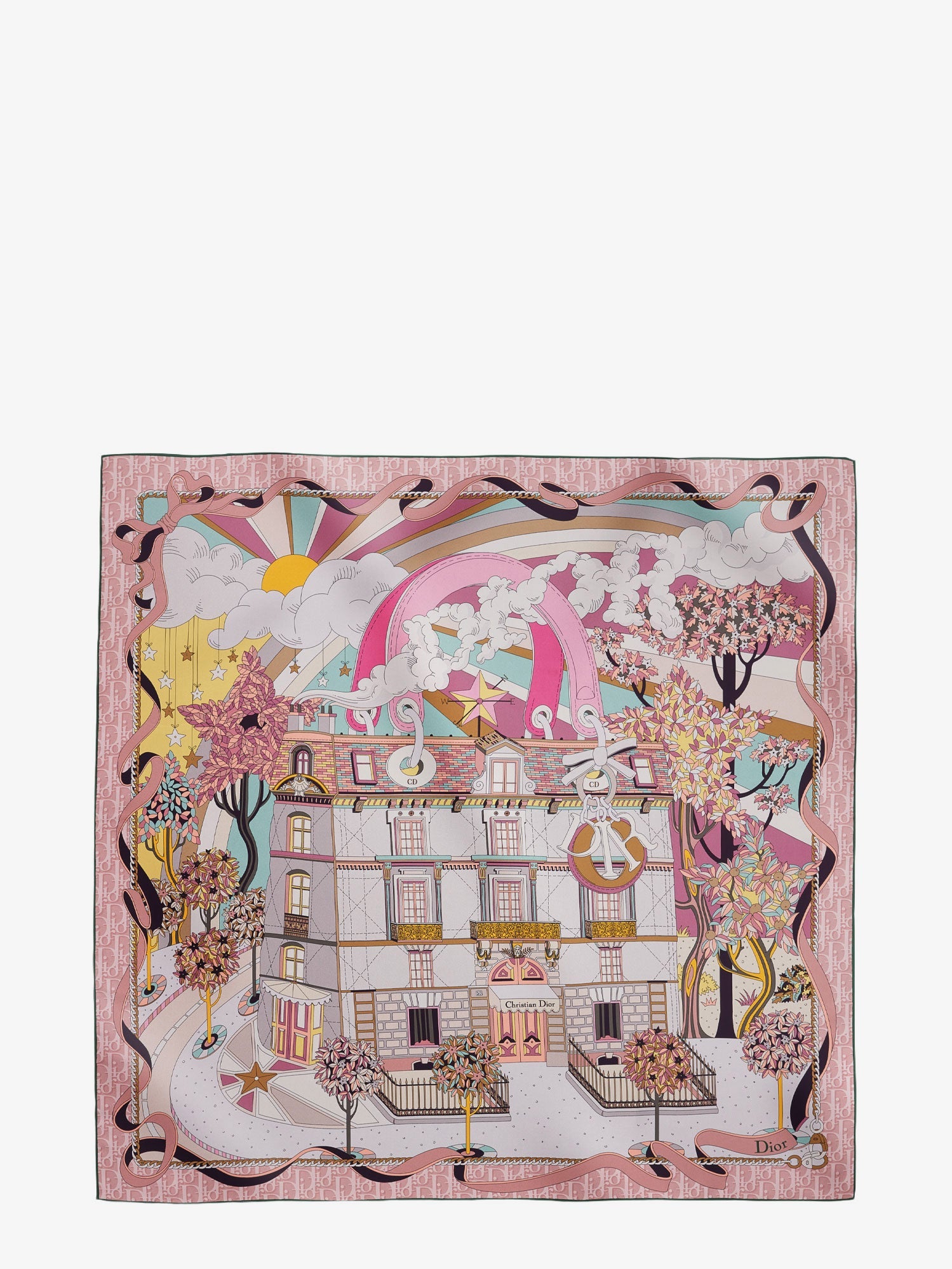 Dior Dior Avenue 90 Silk Foulard