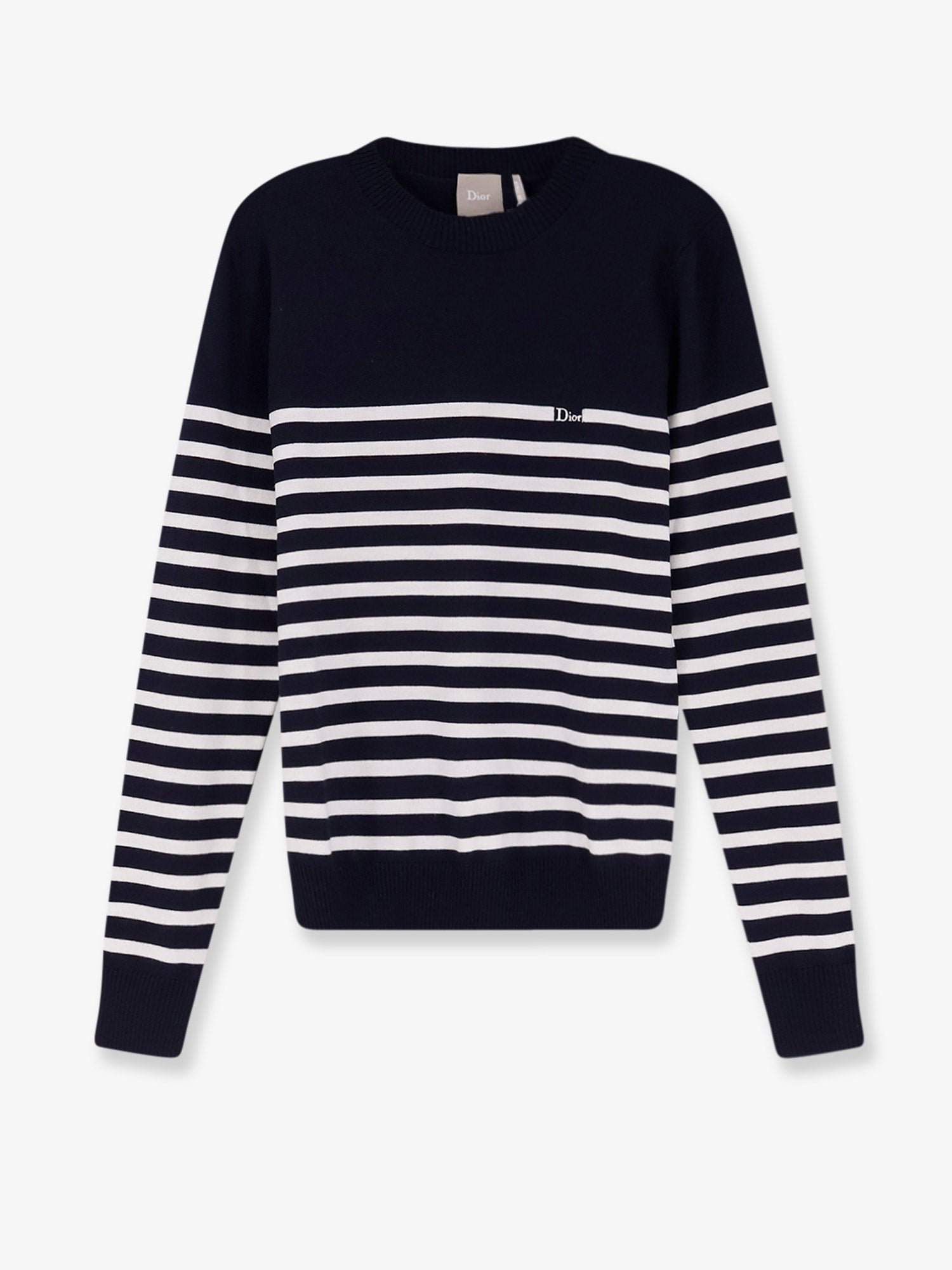 Dior Wool Sweater With Striped Pattern