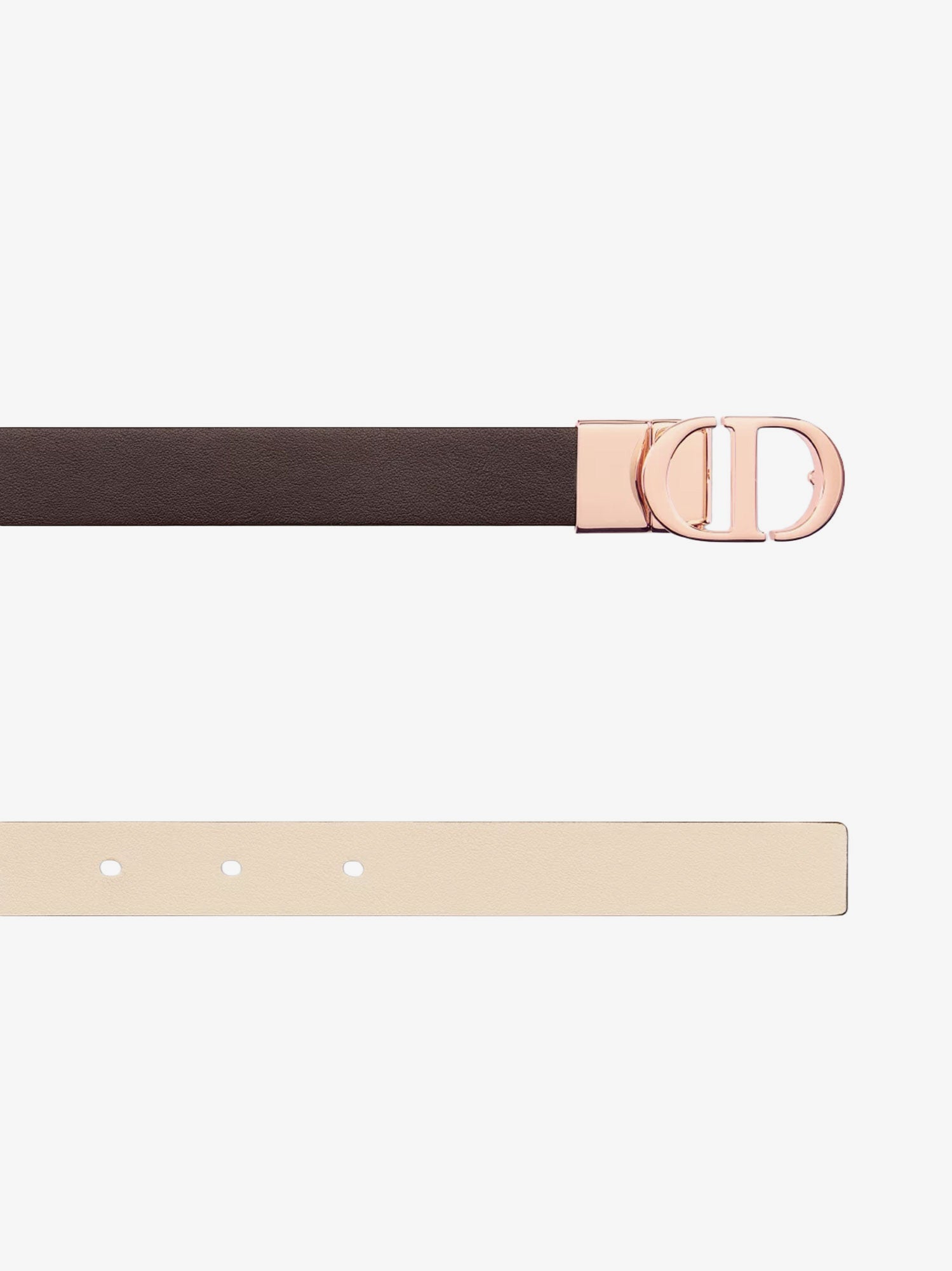 Dior Cd 30 Montaigne Leather Belt