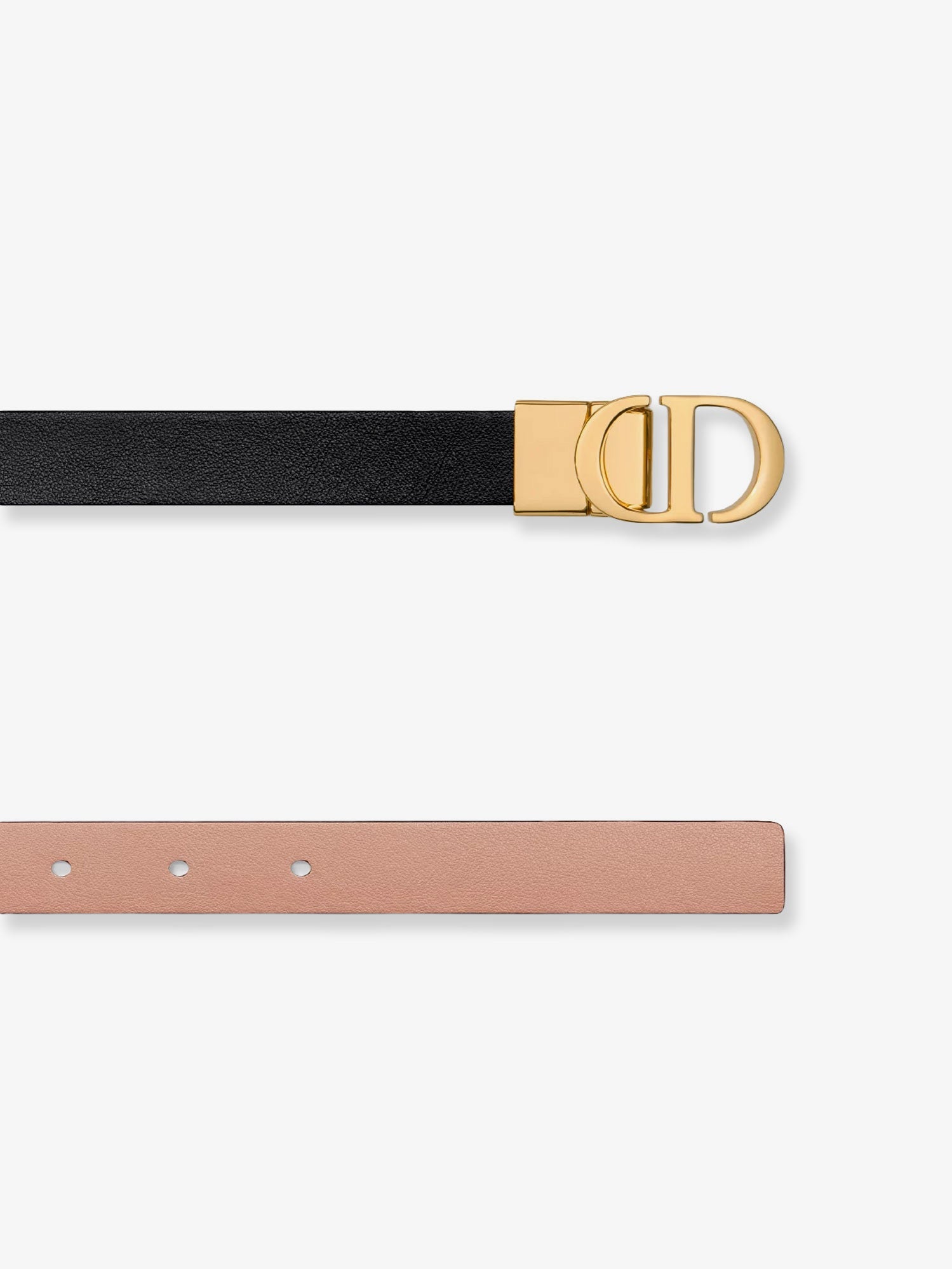 Dior Montaigne Reversible Leather Belt
