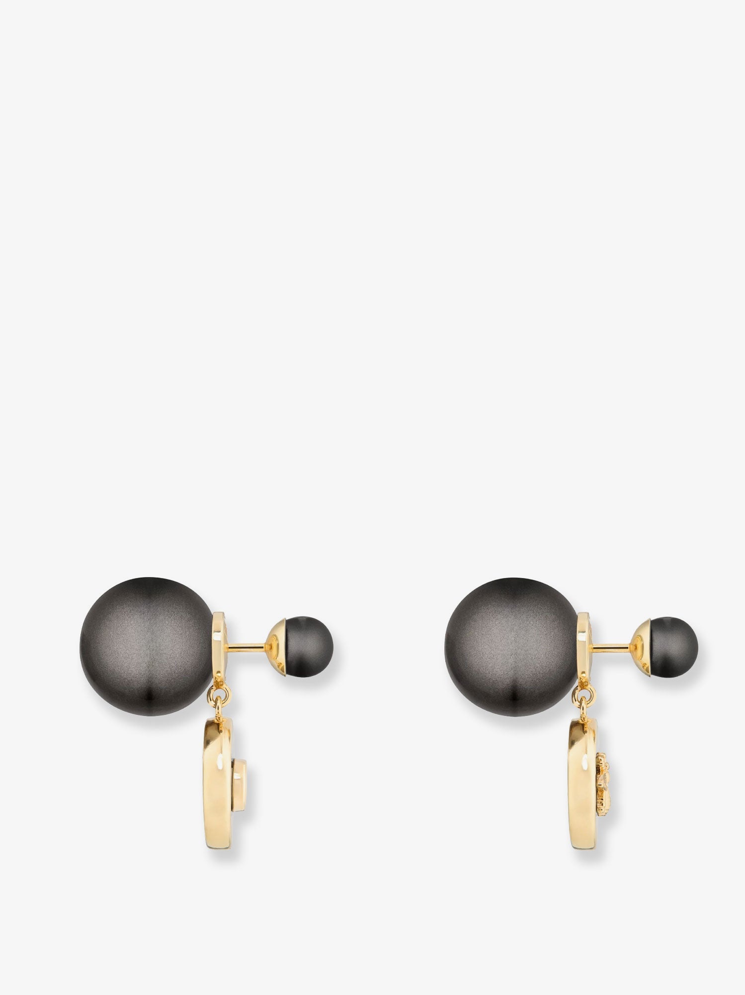 Dior Dior Tribales Metal Earrings With Gold Finish