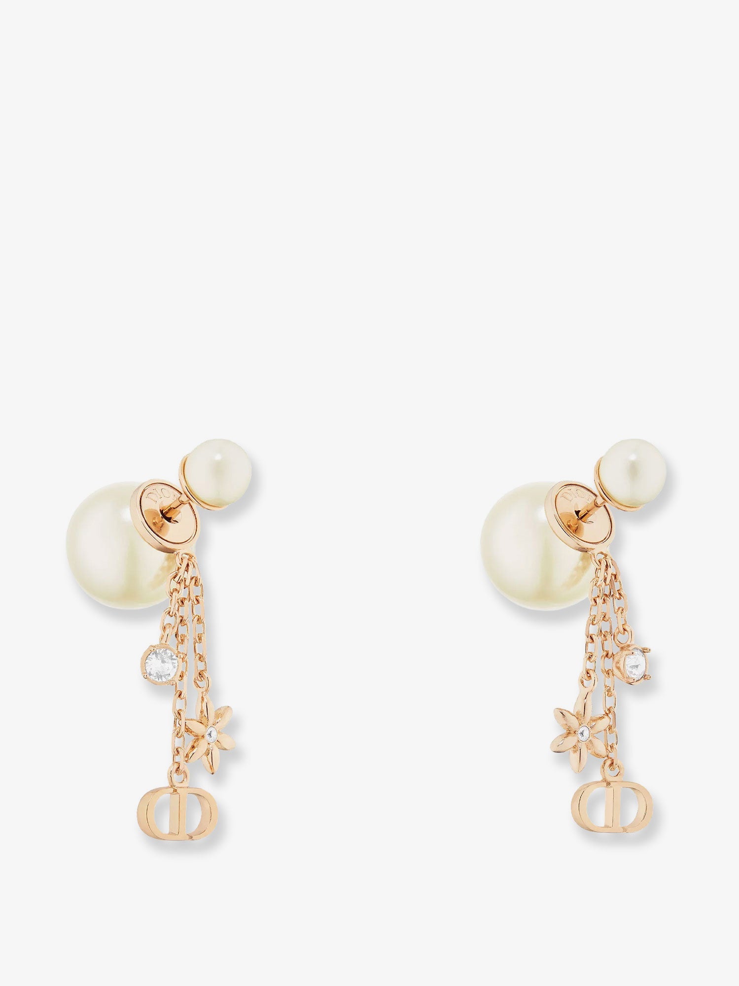 Dior Dior Tribales Metal Earrings With Gold Finishes
