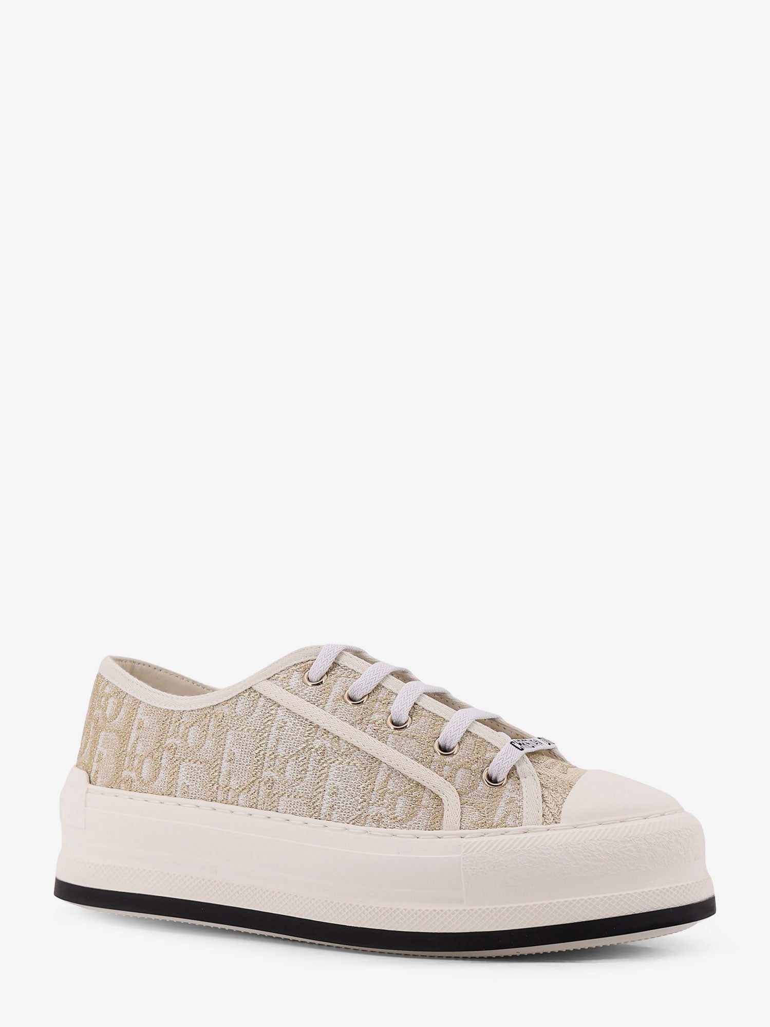 Dior Canvas Walk'n'dior Sneakers With Dior Oblique Motif