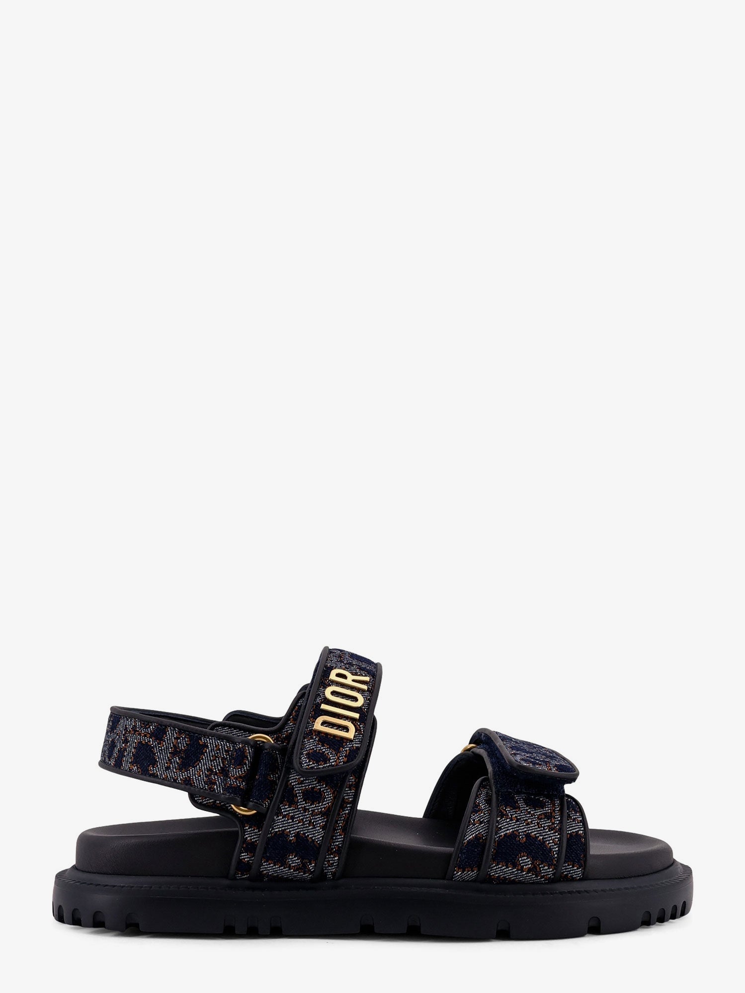 Dior Dior Oblique Denim Dioract Sandals