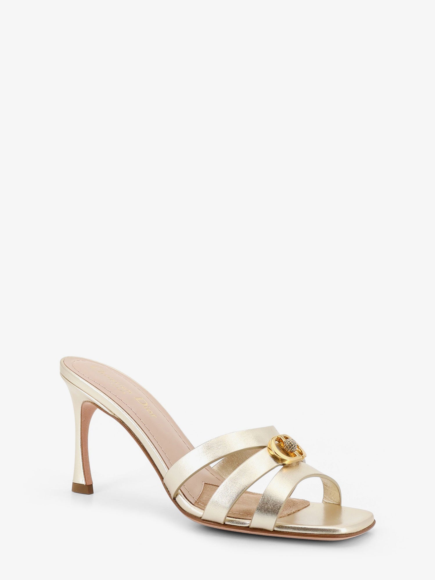 Dior Laminated 30m Leather Sandals