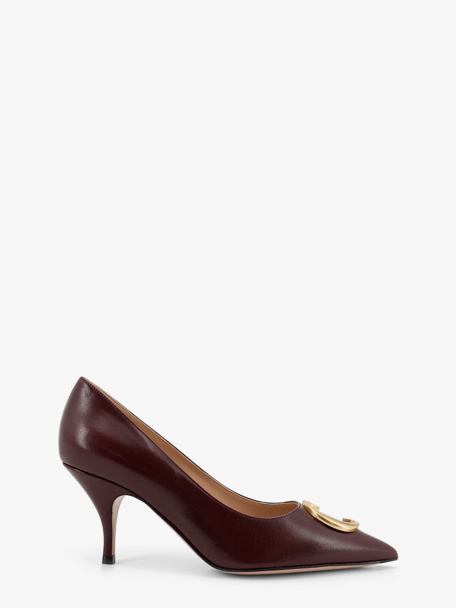 Dior Dior Initials Leather Pumps With Metal Cd Initials