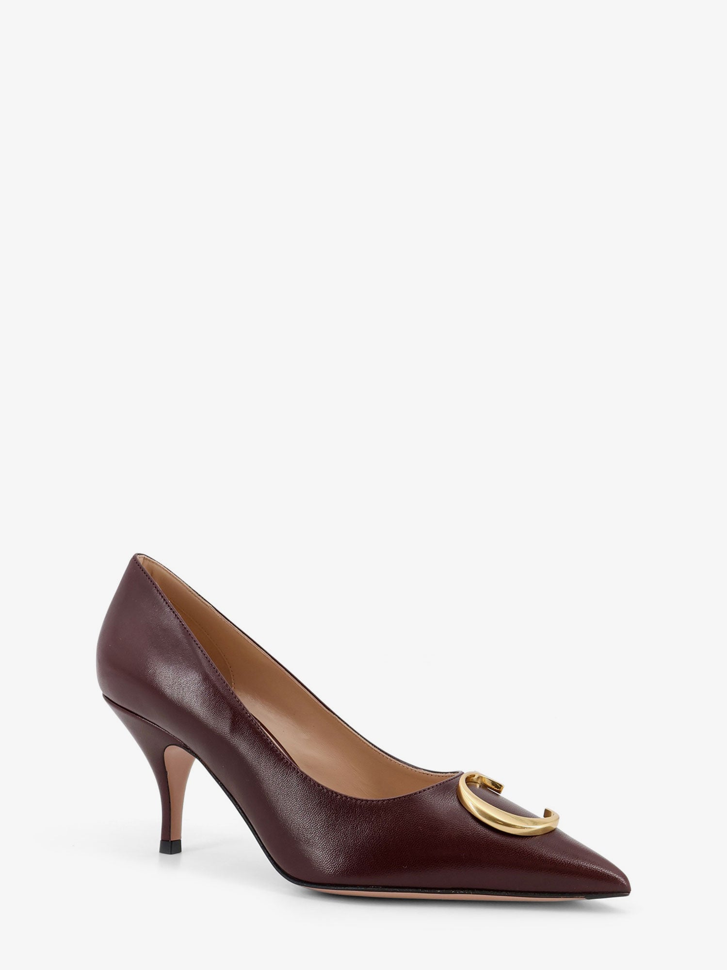 Dior Dior Initials Leather Pumps With Metal Cd Initials