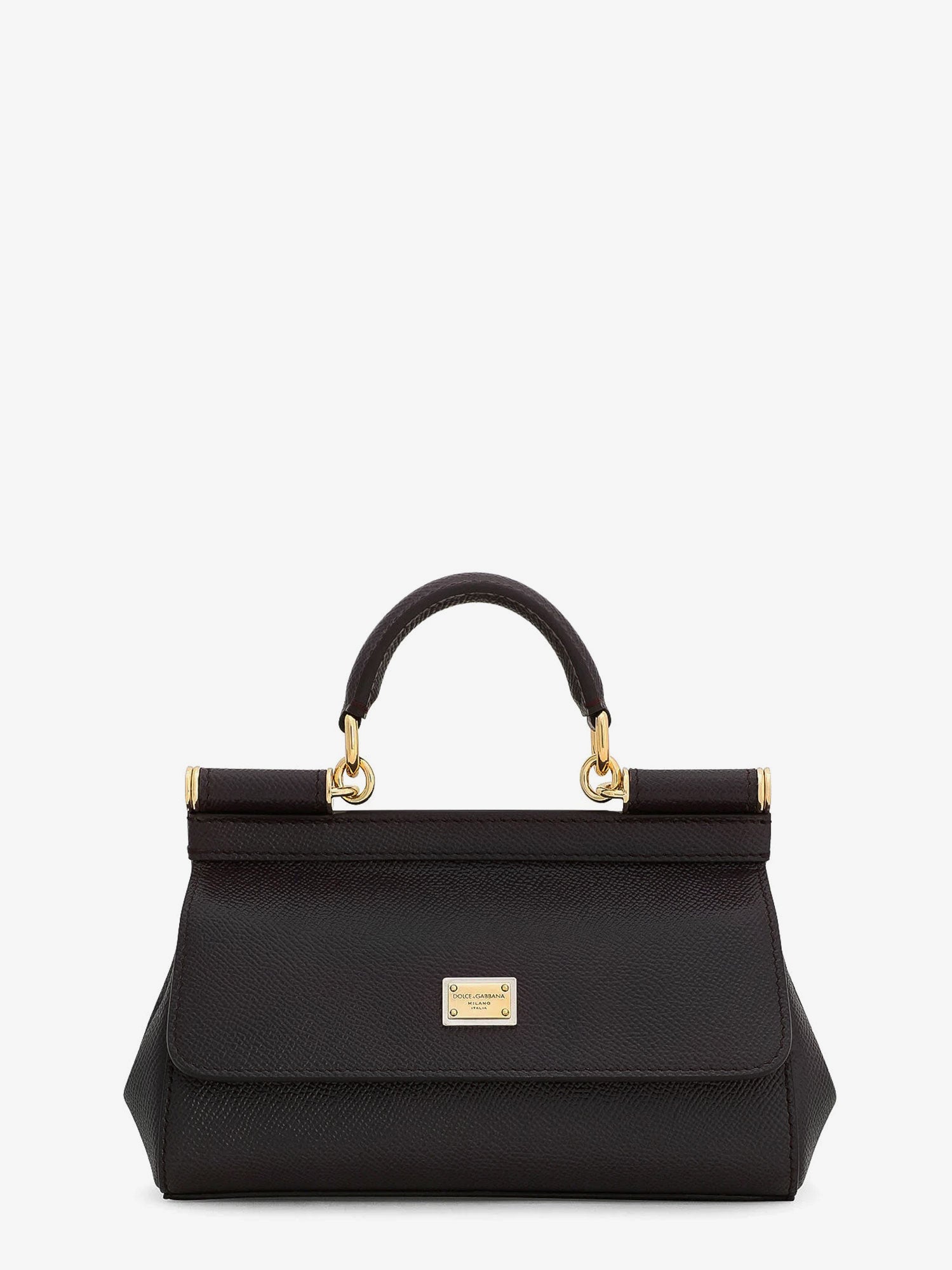 Dolce & Gabbana Sicily Small Leather Crossbody Bag