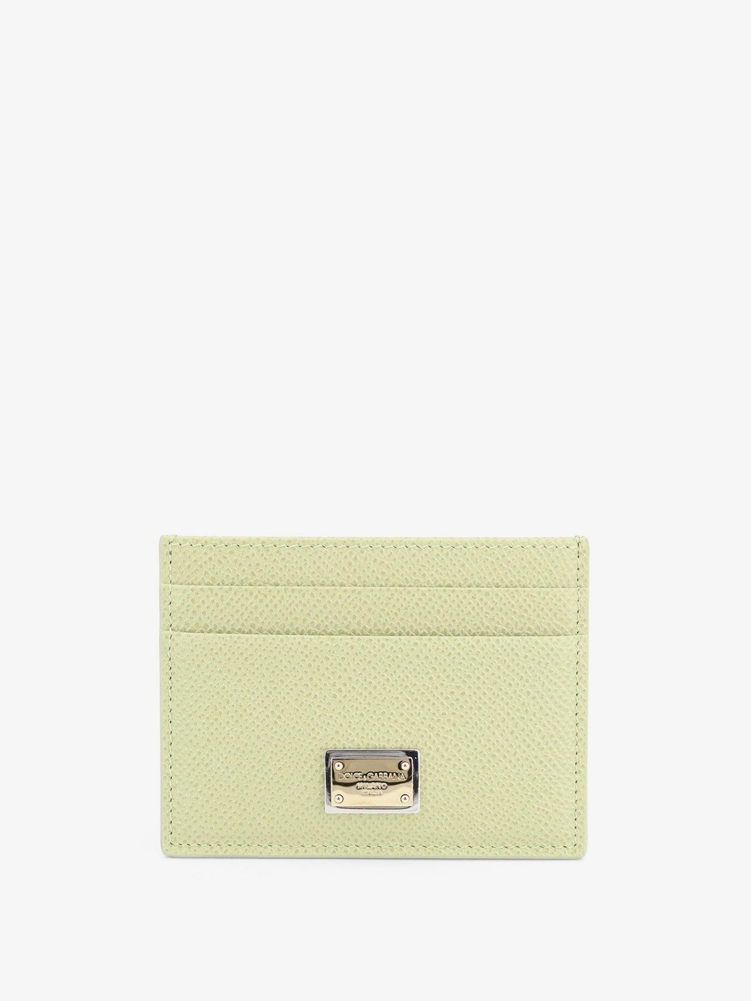 Dolce & Gabbana Hammered Leather Card Holder