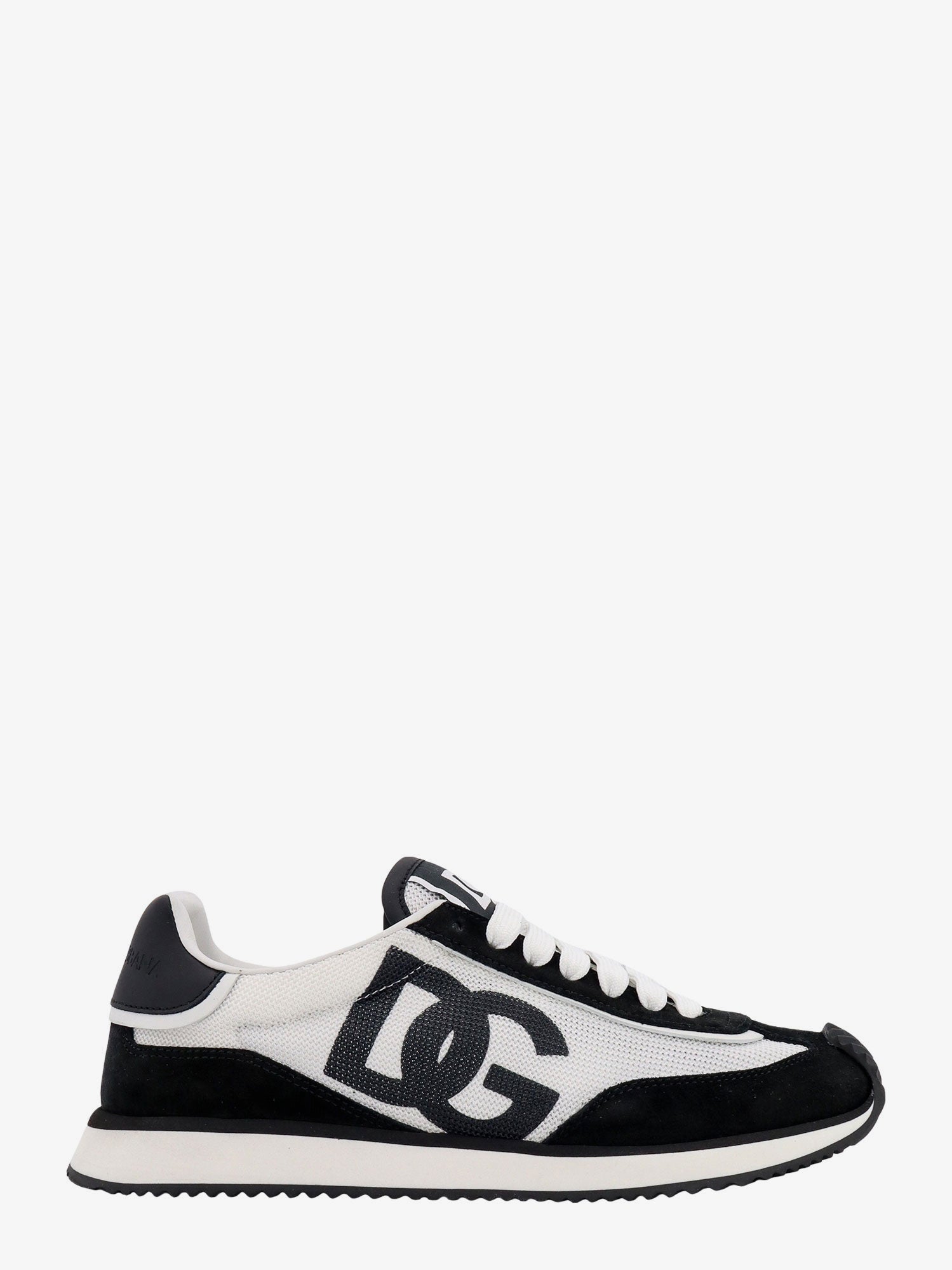Dolce & Gabbana Dg Cushion Black/white Sneakers