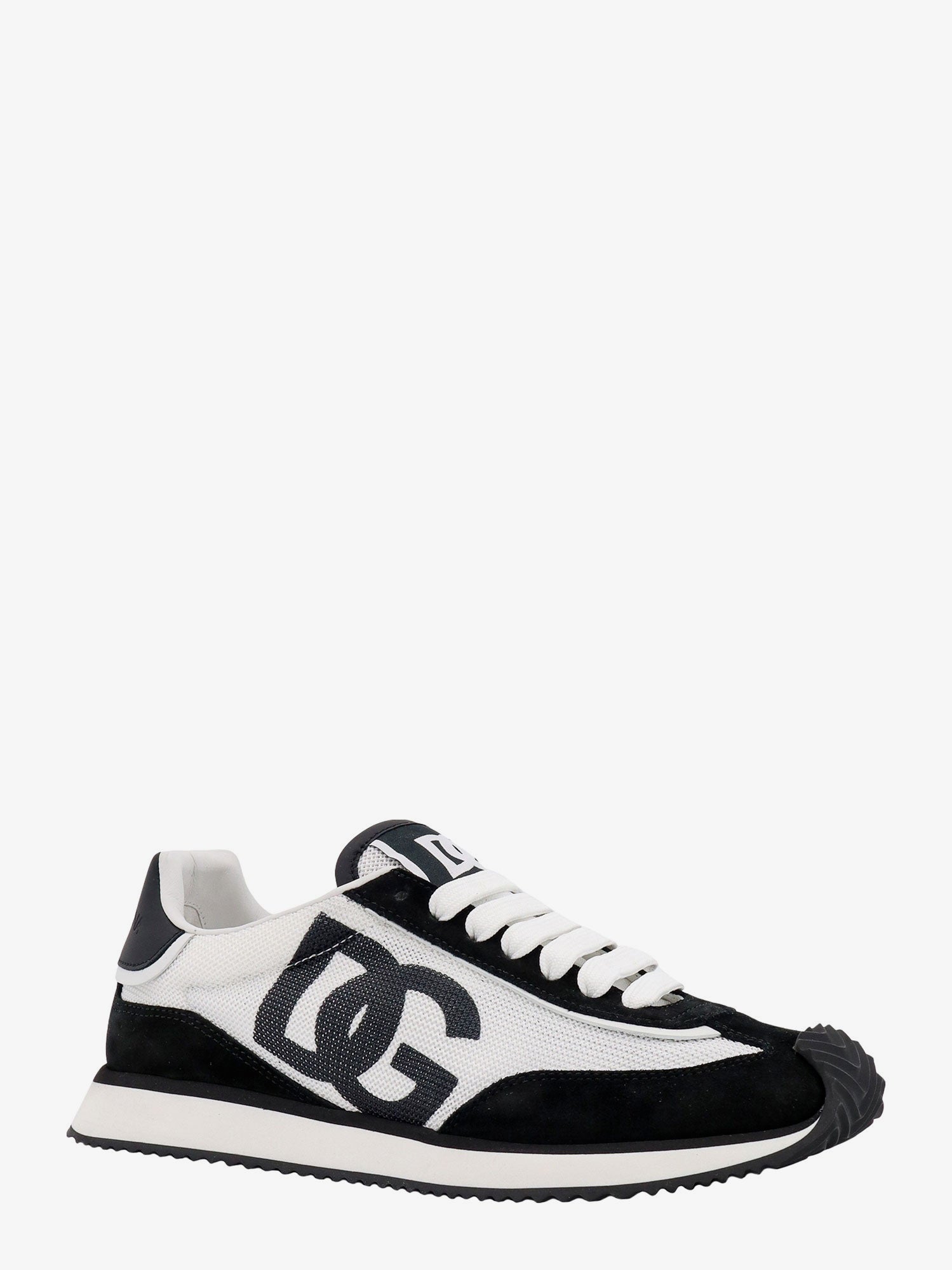 Dolce & Gabbana Dg Cushion Black/white Sneakers