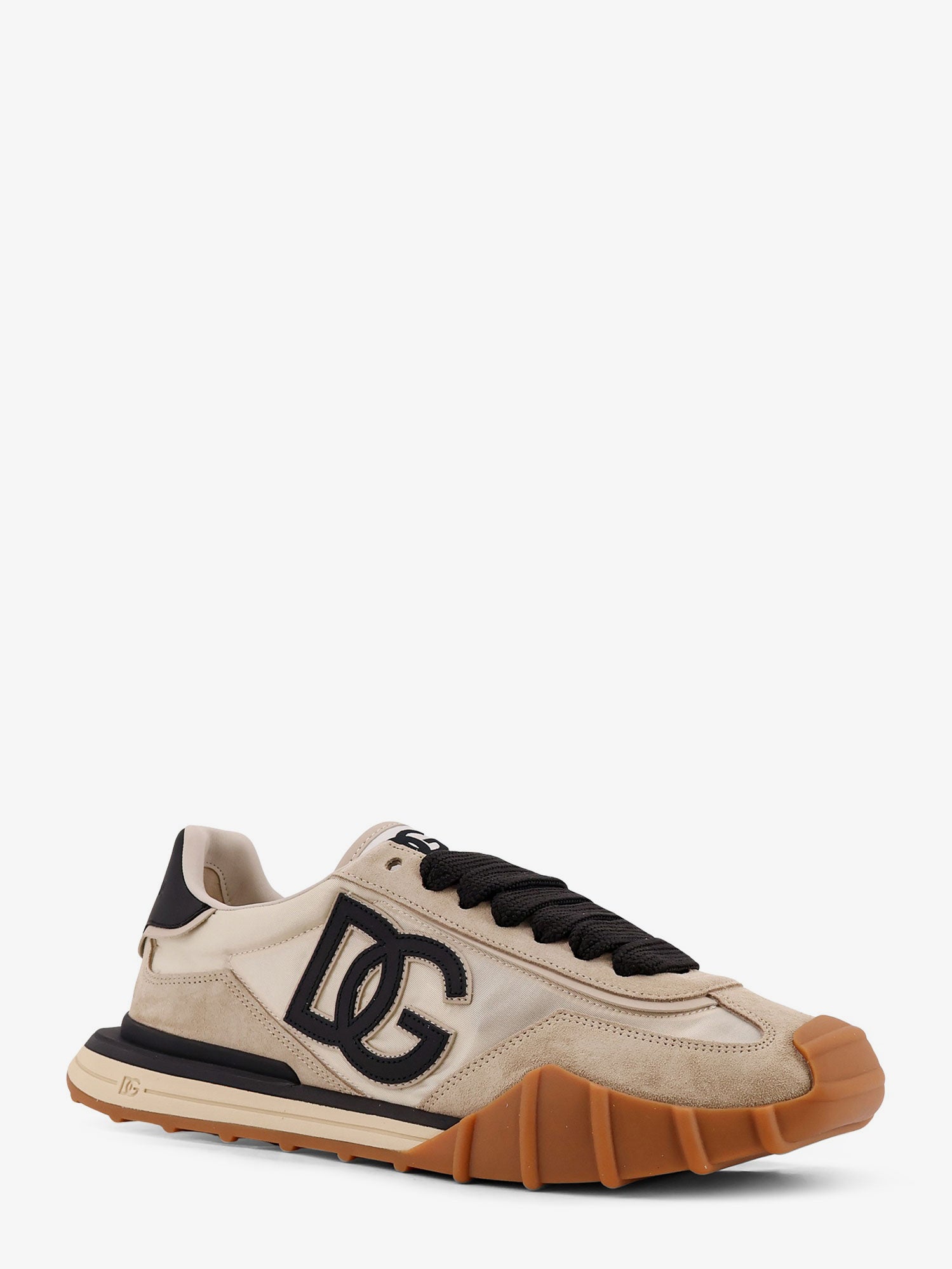 Dolce & Gabbana Nylon Sneakers With Dg Logo On The Side