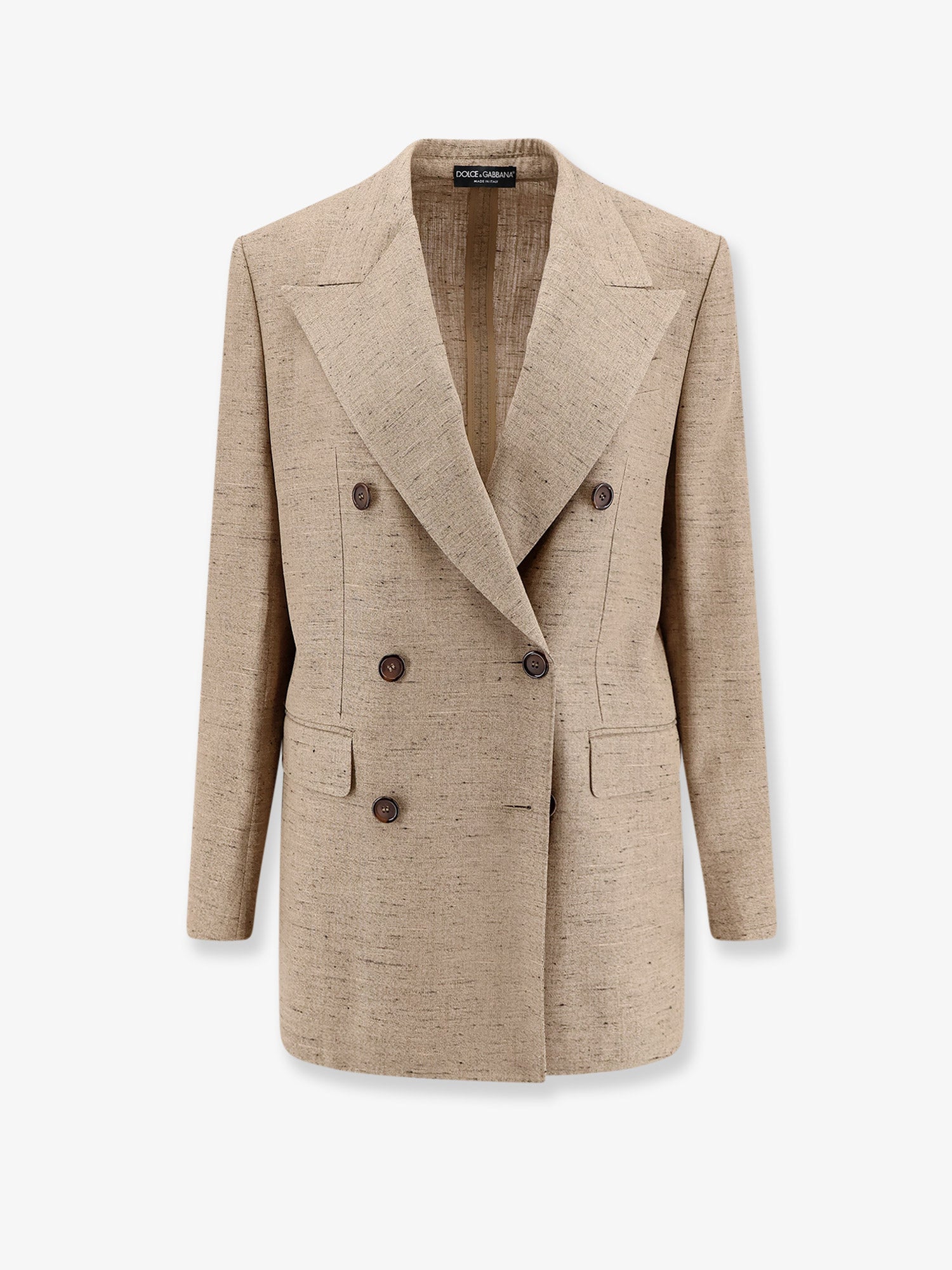 Dolce & Gabbana Viscose And Linen Blazer