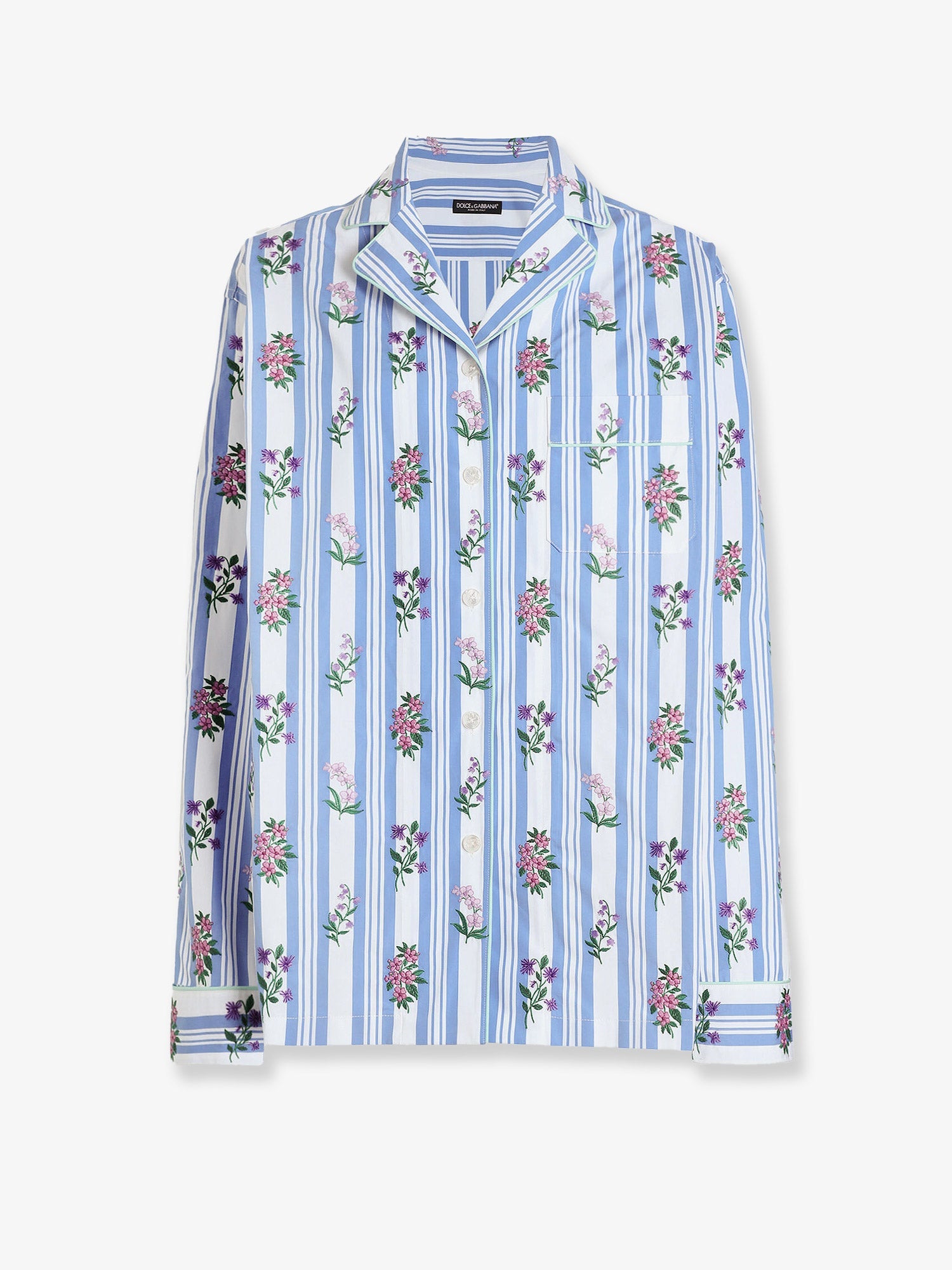 Dolce & Gabbana Pajamas Cotton Poplin Shirt