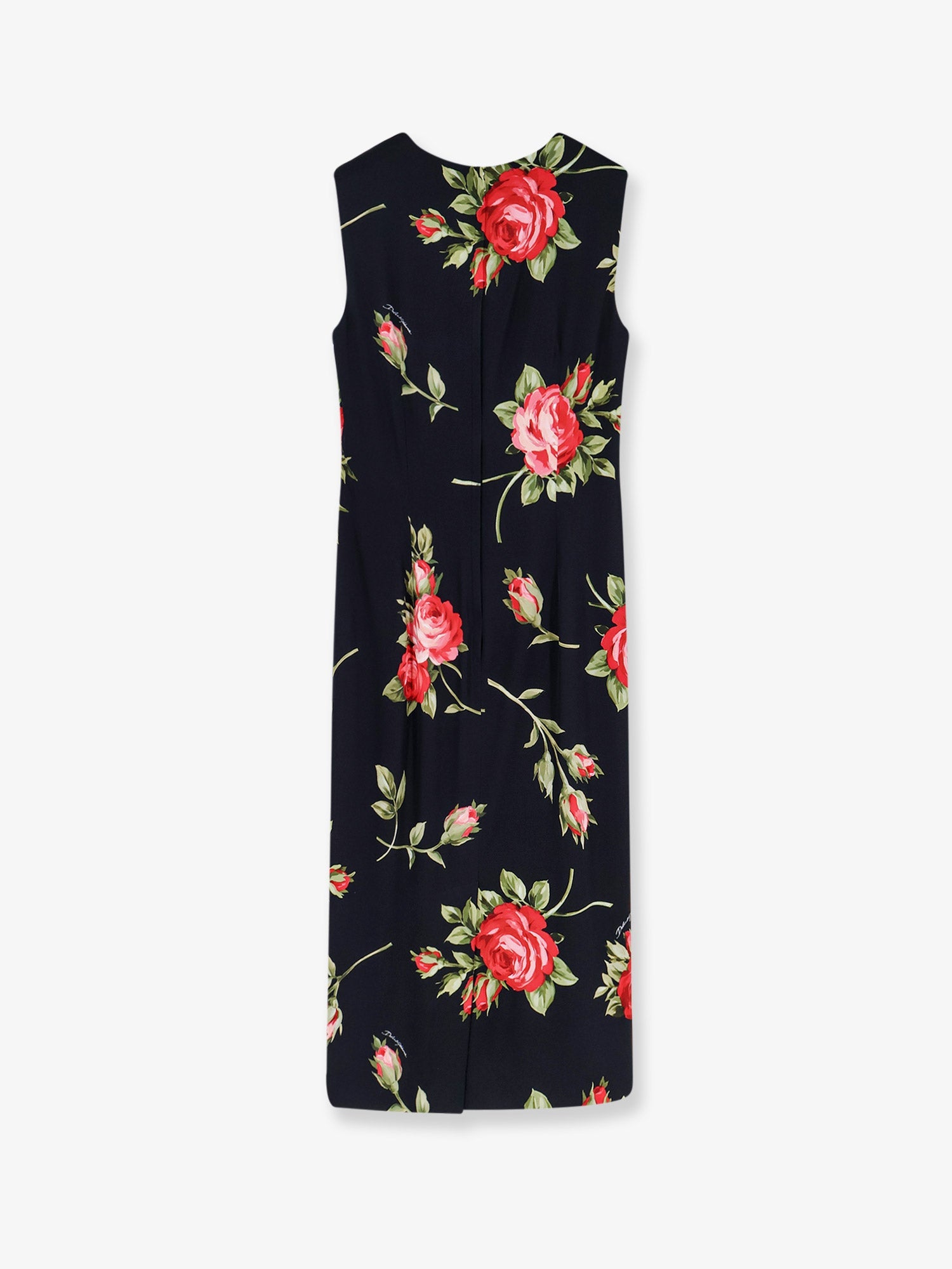 Dolce & Gabbana Viscose Dress With Iconic Print