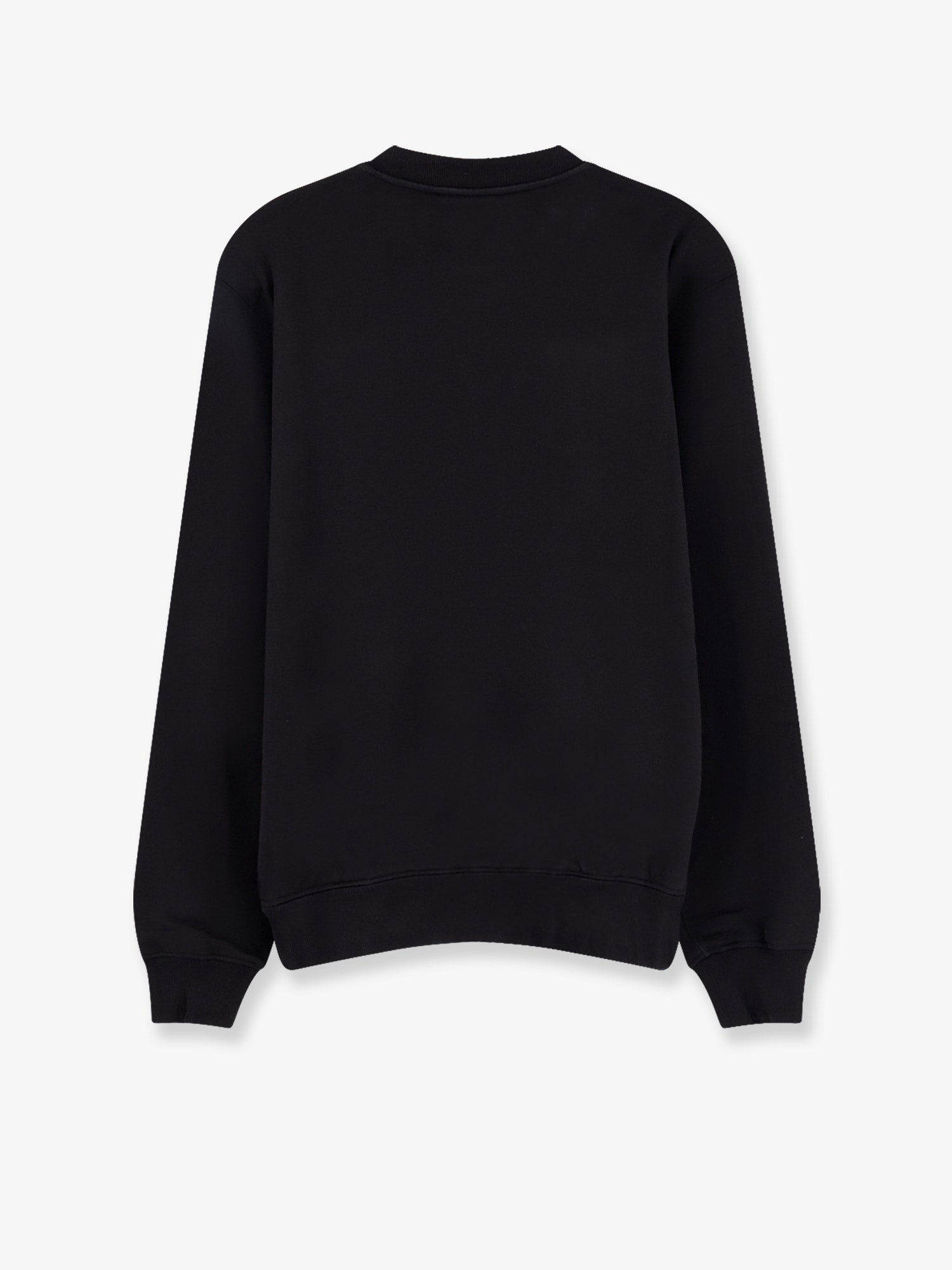 Dolce & Gabbana Cotton Sweatshirt With Heraldic Logo Patch
