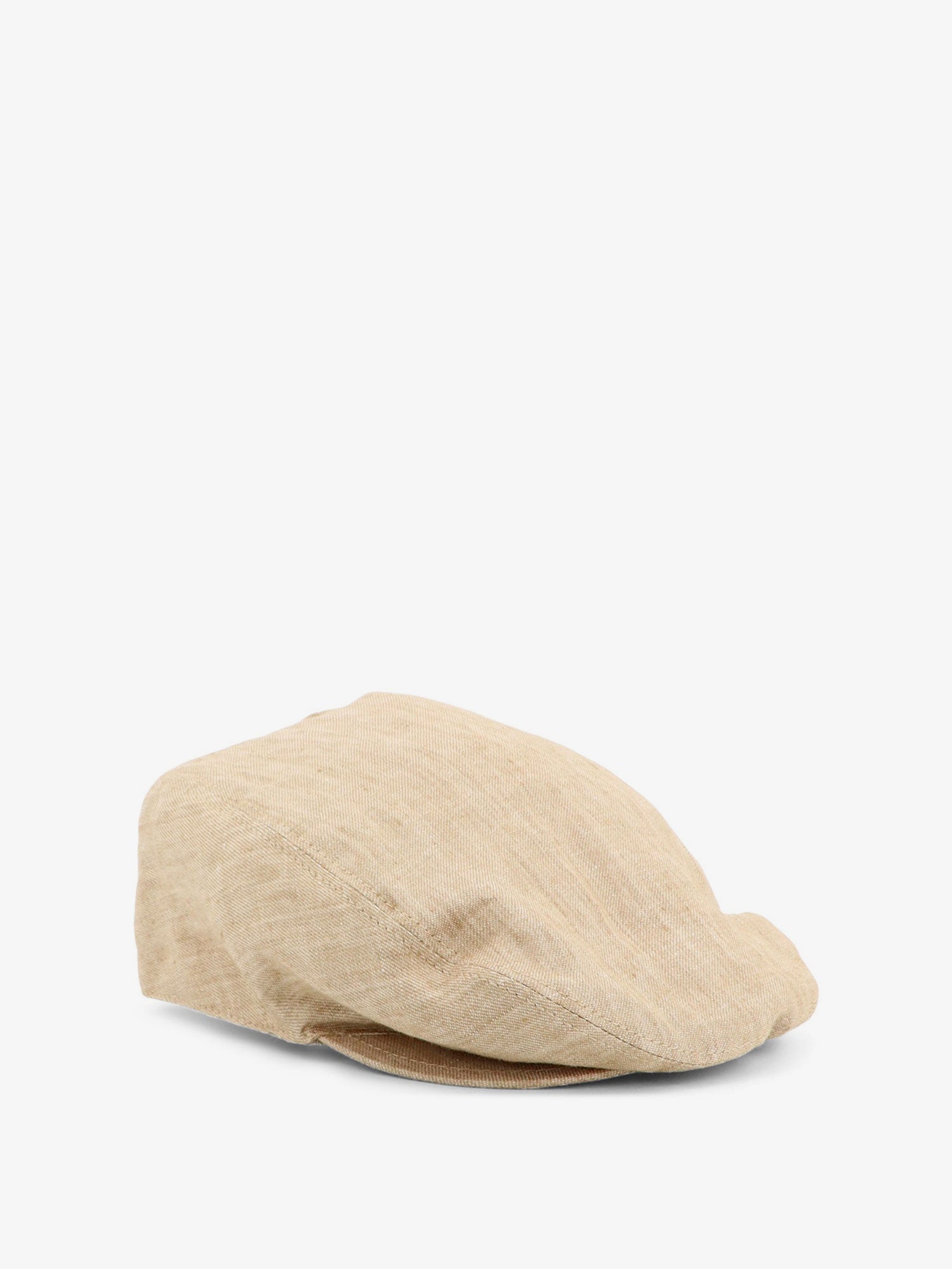 Dolce & Gabbana Linen Hat With Embroidered Logo