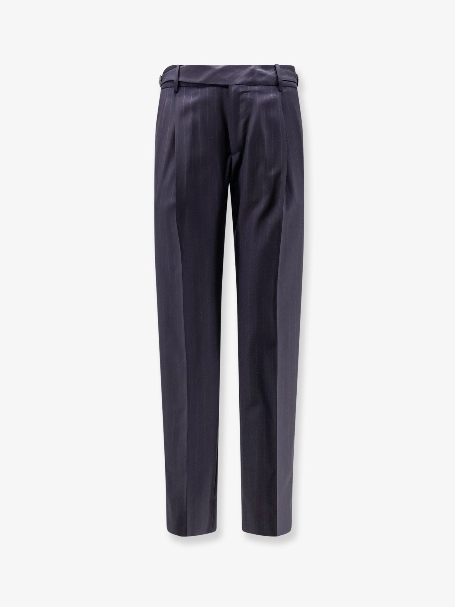 Dolce & Gabbana Virgin Wool Trousers With Pinces