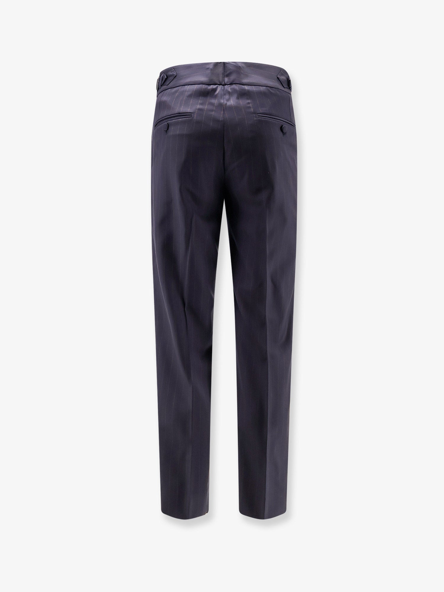 Dolce & Gabbana Virgin Wool Trousers With Pinces