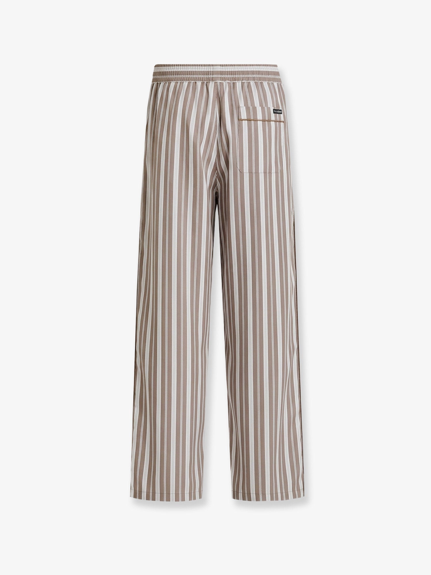 Dolce & Gabbana Pantaloni Vanity In Misto Cotone Con Motivo A Righe