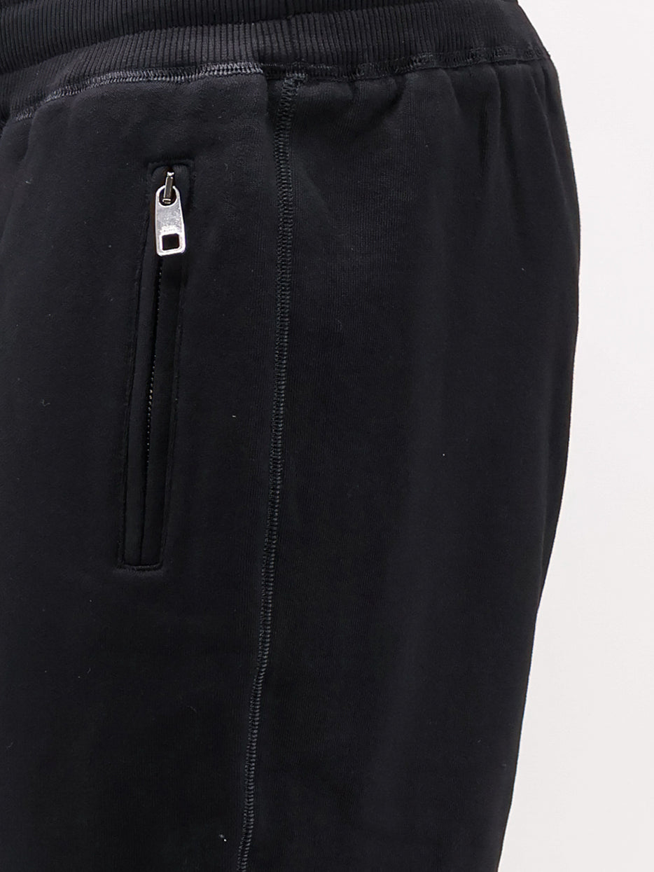 Dolce & Gabbana Cotton Bermuda Shorts With Metal Logo Patch