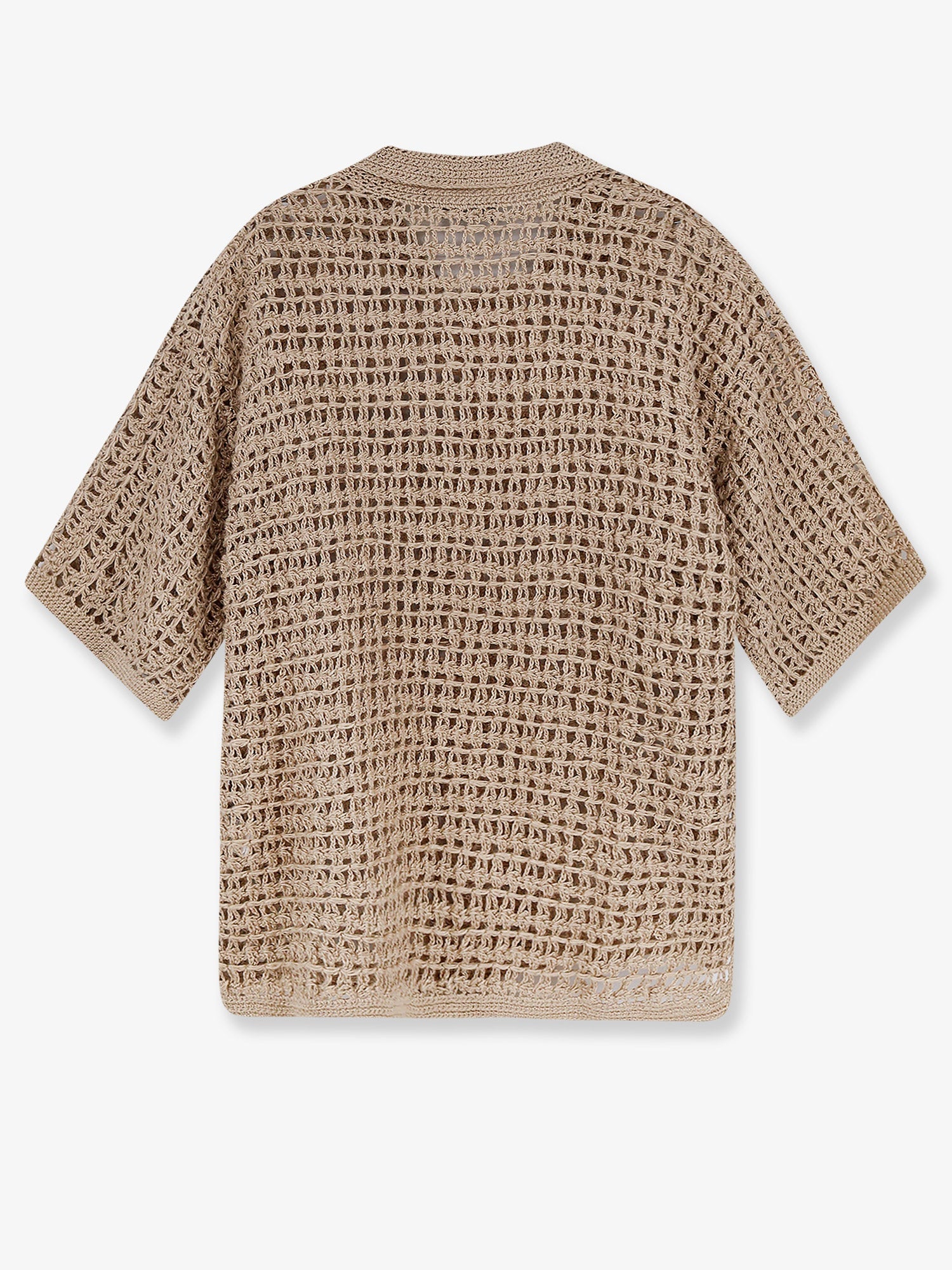 Dolce & Gabbana Perforated Linen Sweater