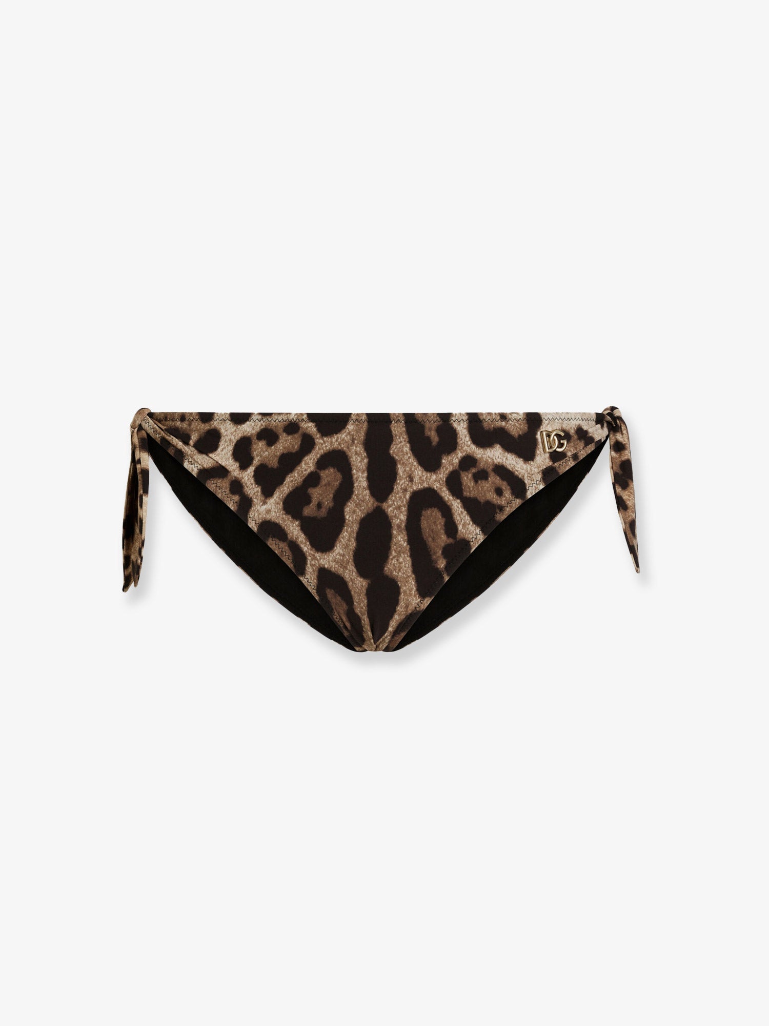 Dolce & Gabbana Bikini Slip With Animal Print