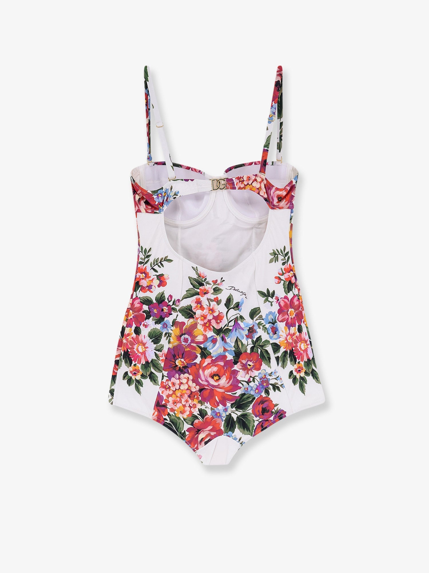 Dolce & Gabbana One-piece Swimsuit With Floral Print
