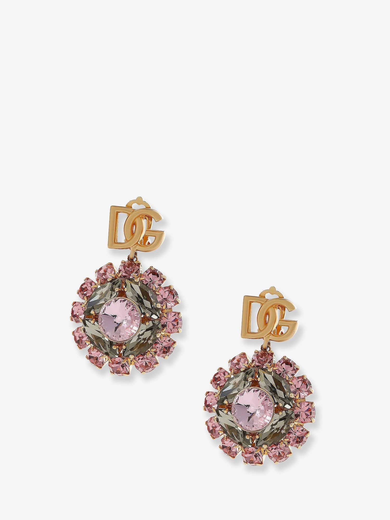Dolce & Gabbana Multicolored Brass Earrings