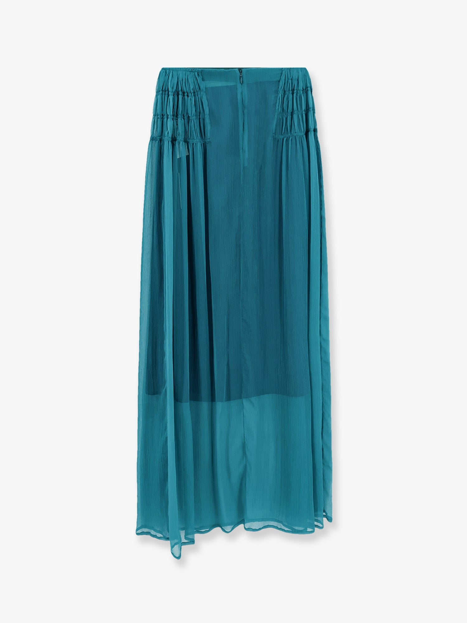 Dries Van Noten Scarlett Silk Skirt