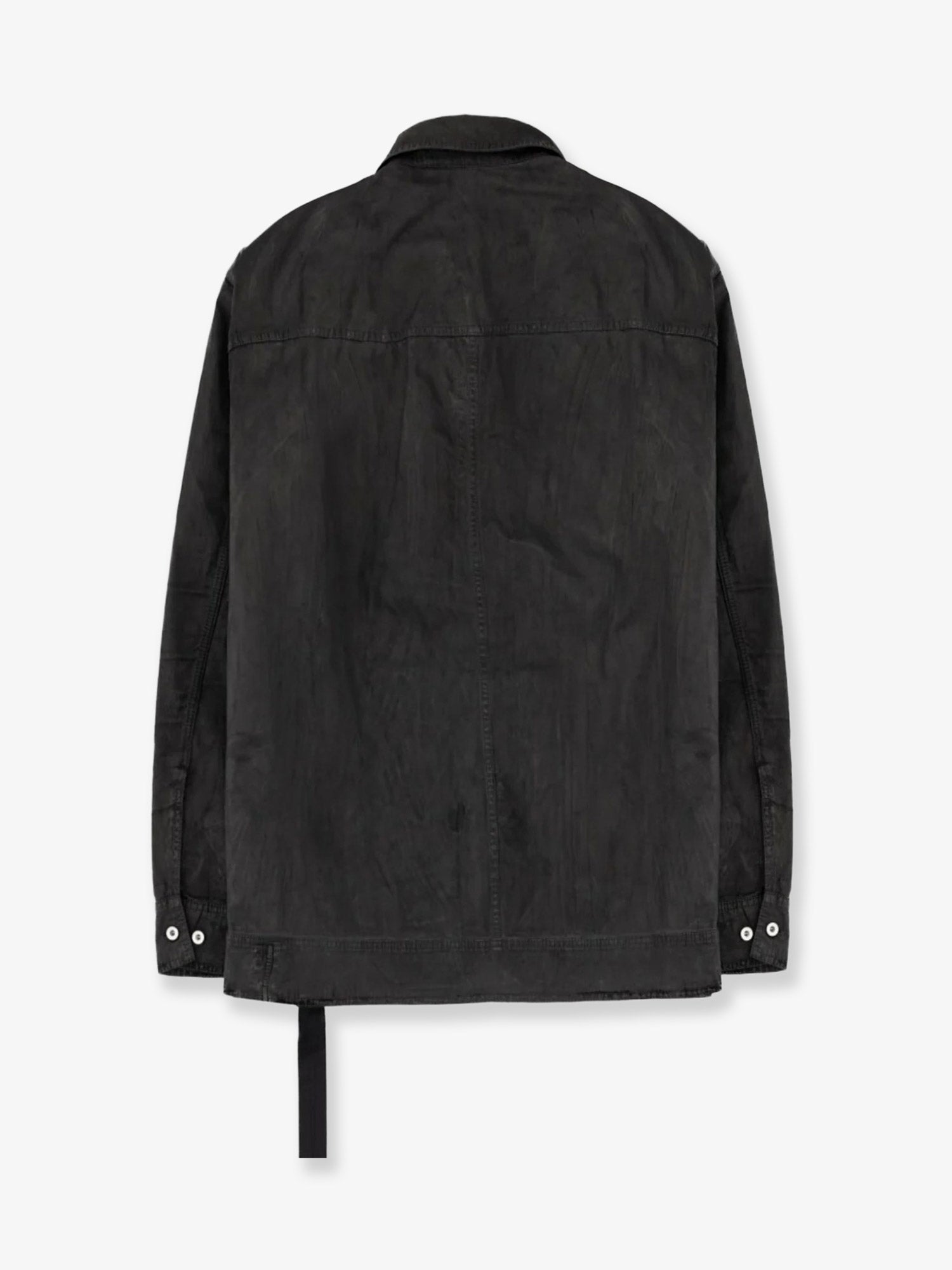 DRKSHDW Waxed Black Denim Jacket